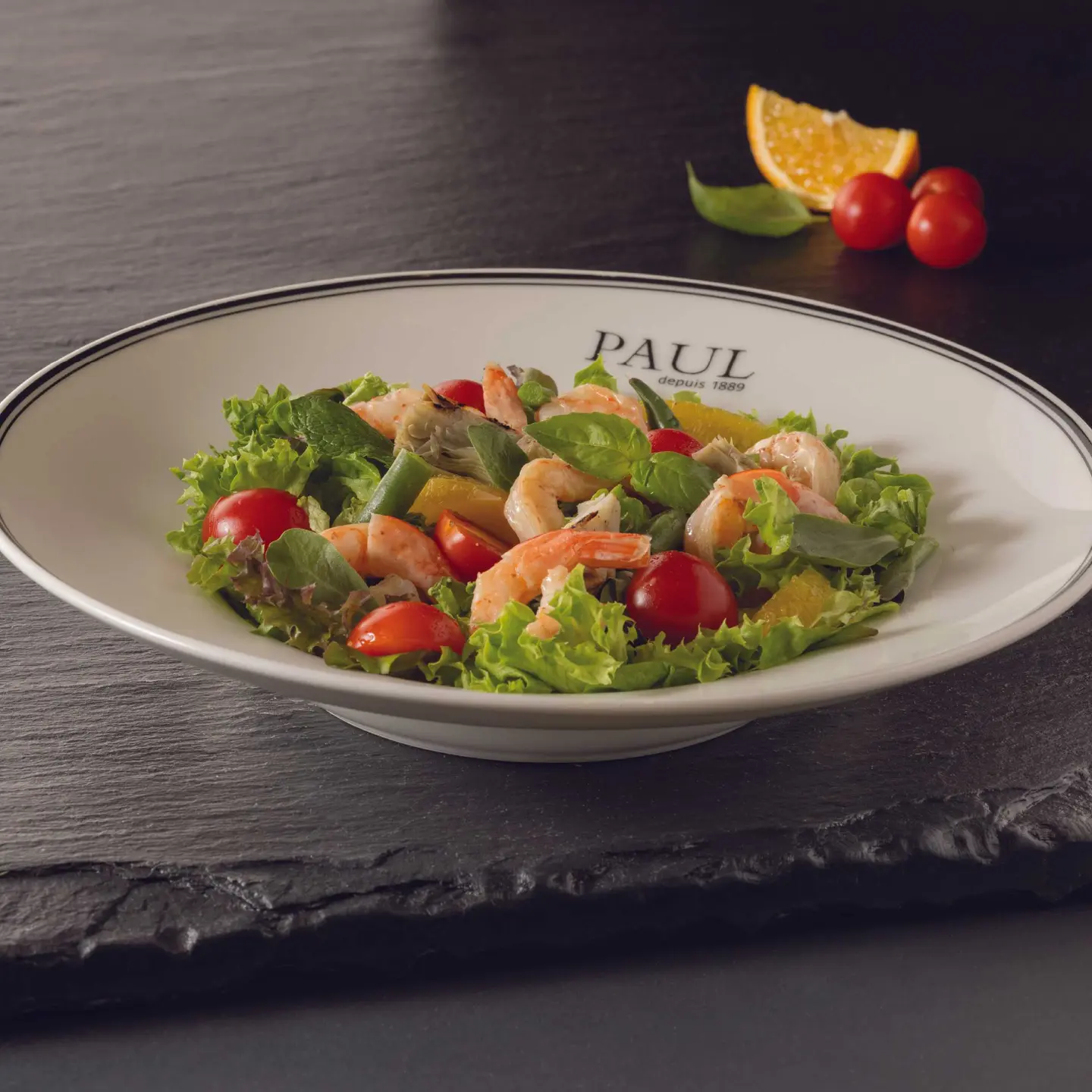 Shrimp Orange Citrussy Salad