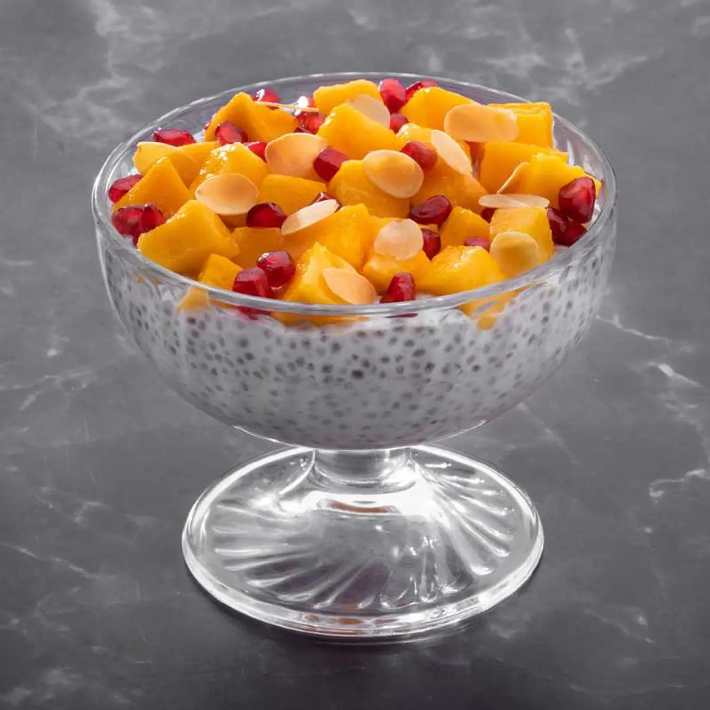Mango Chia Seeds Pudding