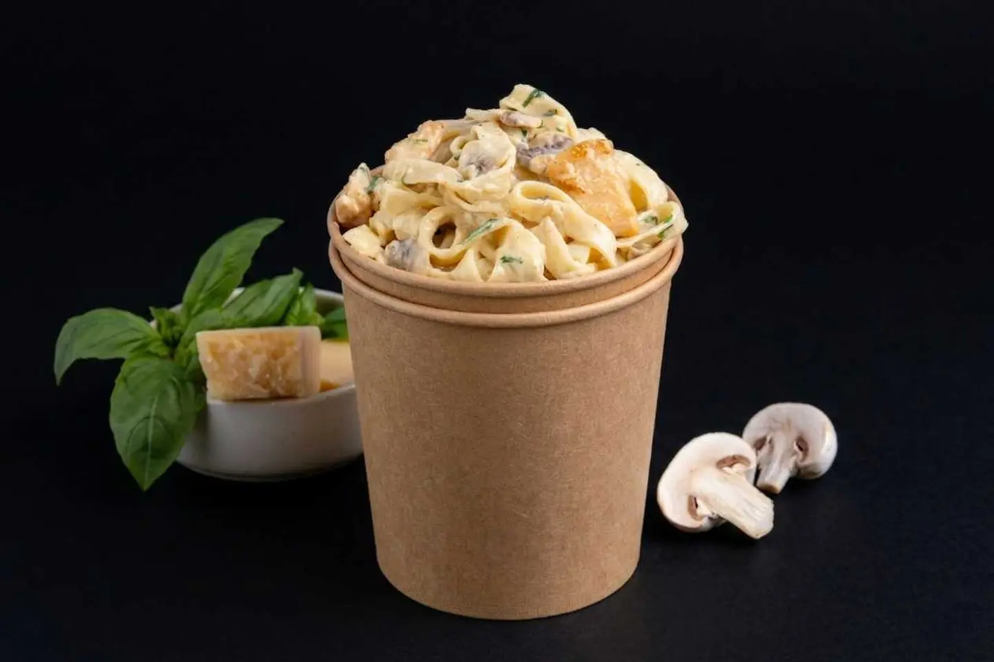 Chicken Alfredo Tagliatelle