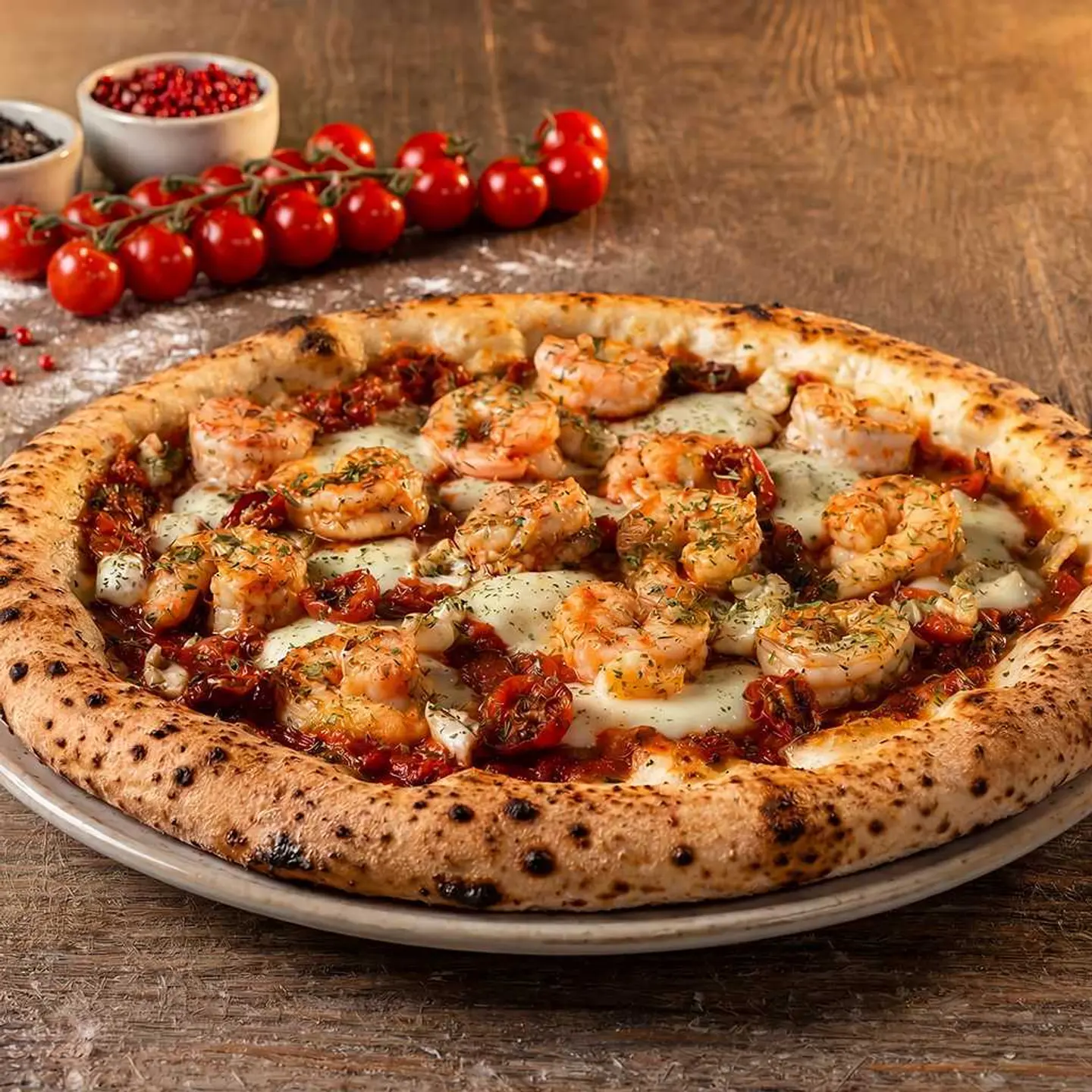 Seafood Pizza