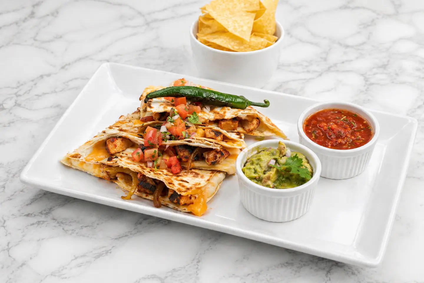 Chicken Quesadillas