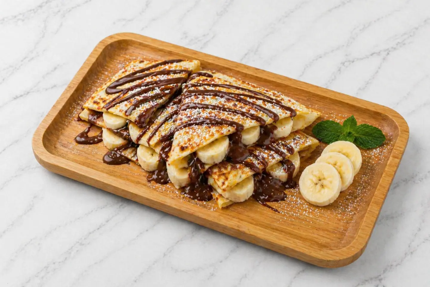 Banana Nutella Quesadillas