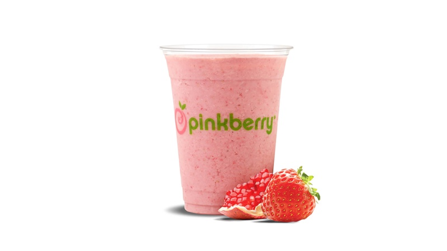 Strawberry Pomegranate Smoothie 16oz