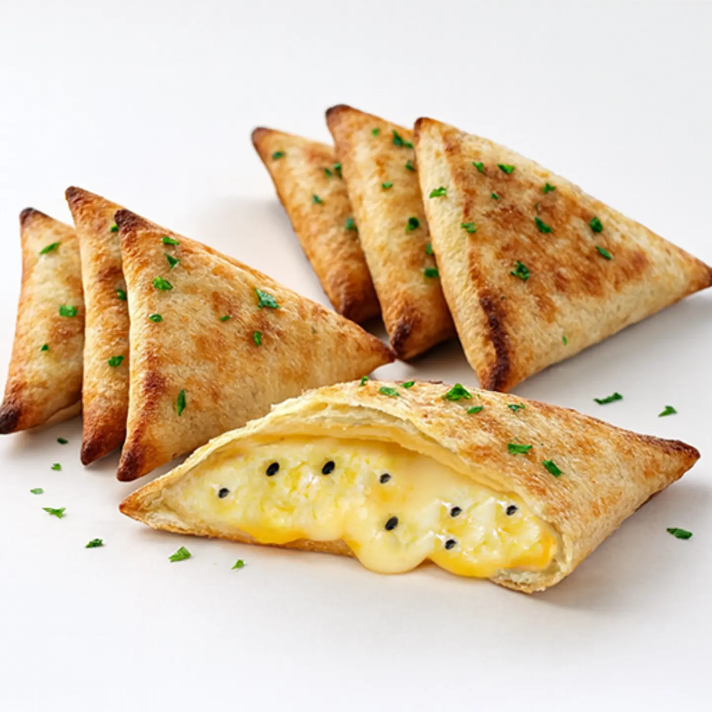 6 Pieces Of Cheese Samosas