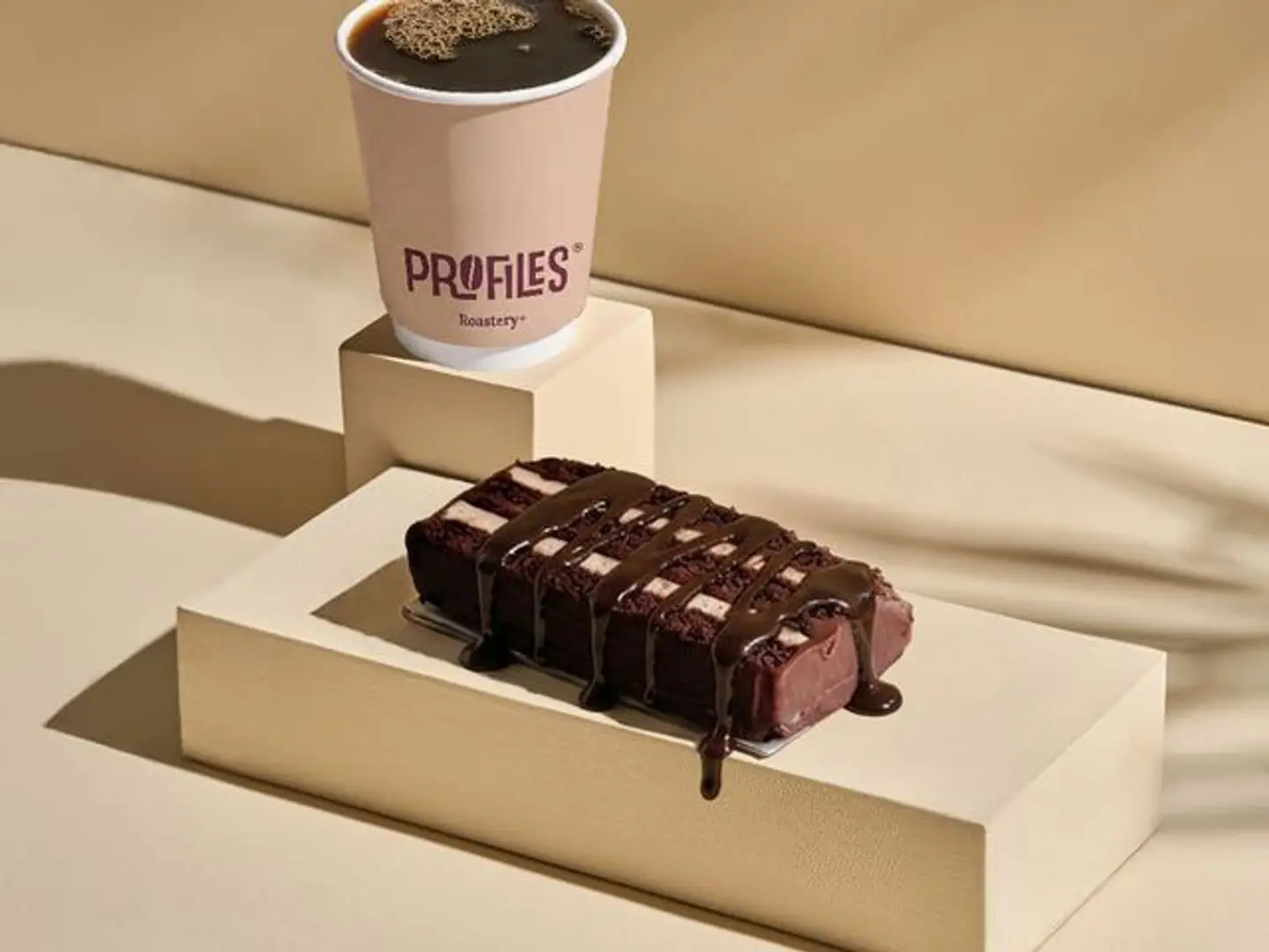 Coffee Of The Day With London Cake