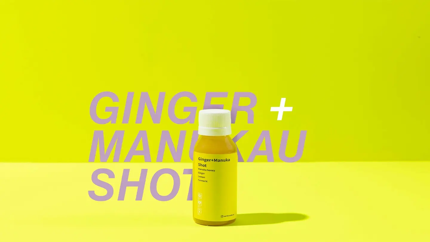 Ginger+Manuka Shot