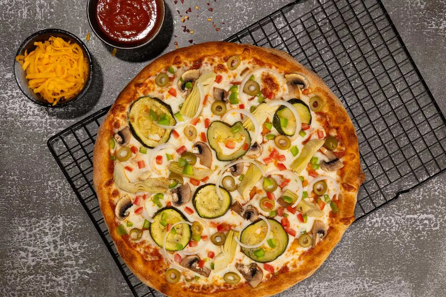 Veggie Pizza 12 Inches