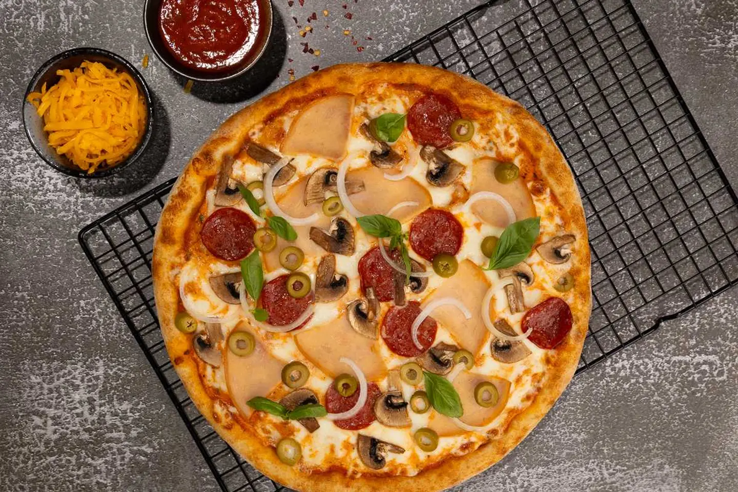 Italian Supreme Pizza 12 Inches