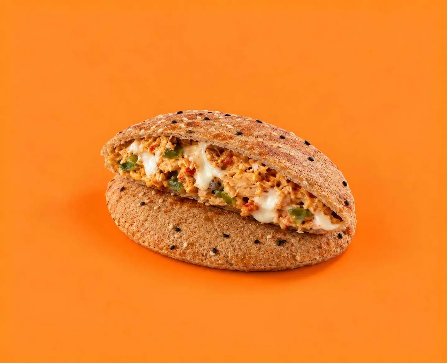 Whole Wheat Shakshuka & Cheese Sandwich