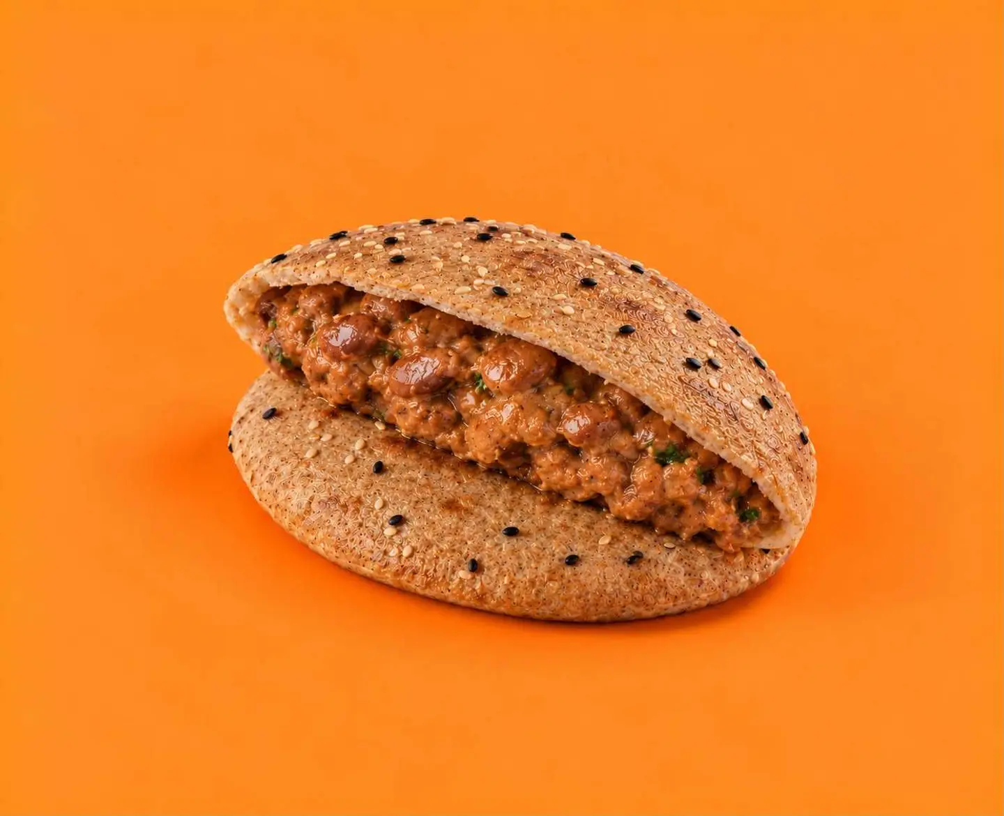Whole Wheat Beans Sandwich