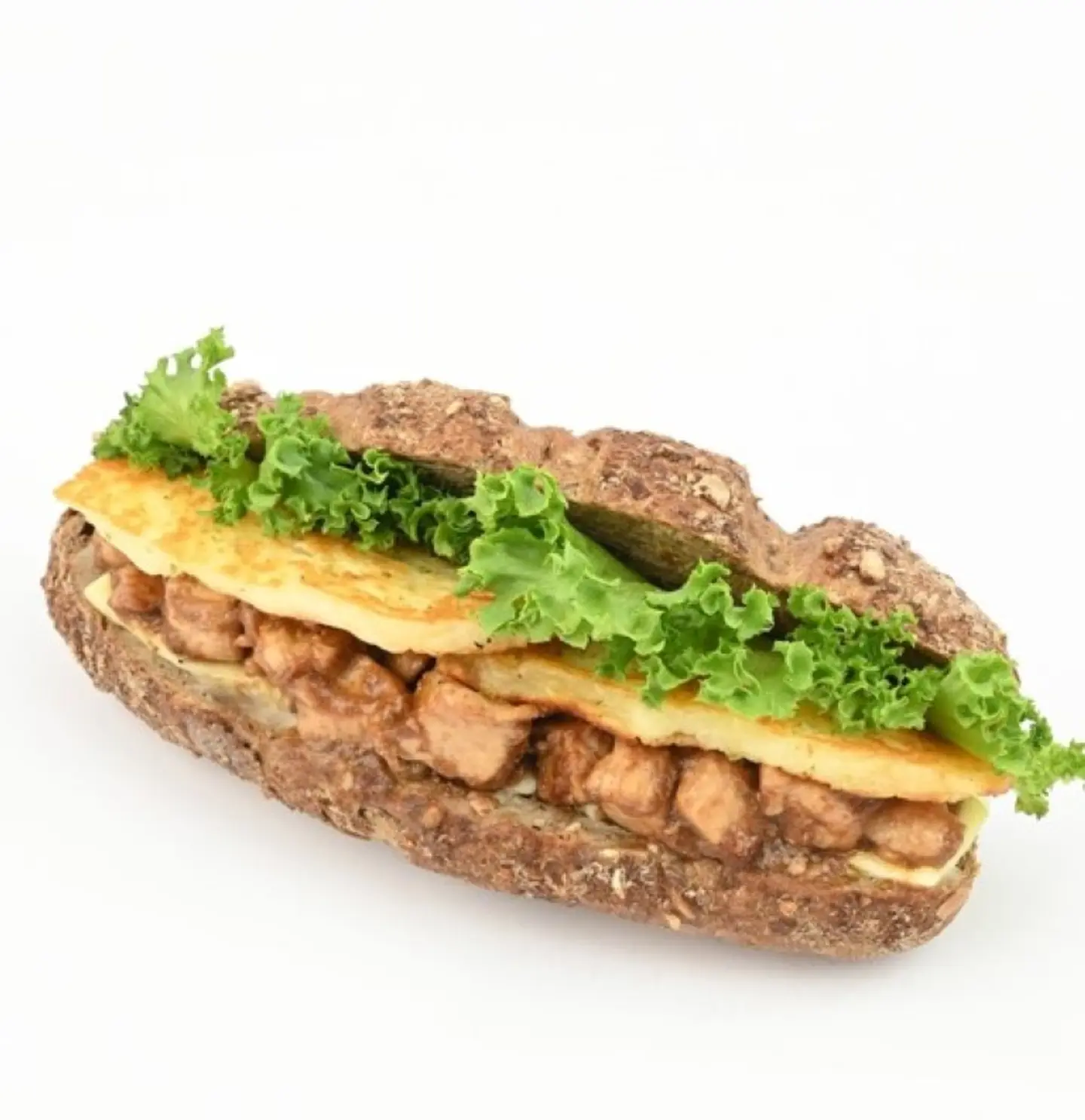 Halloumi And Chicken Bechamel Sandwich 12129