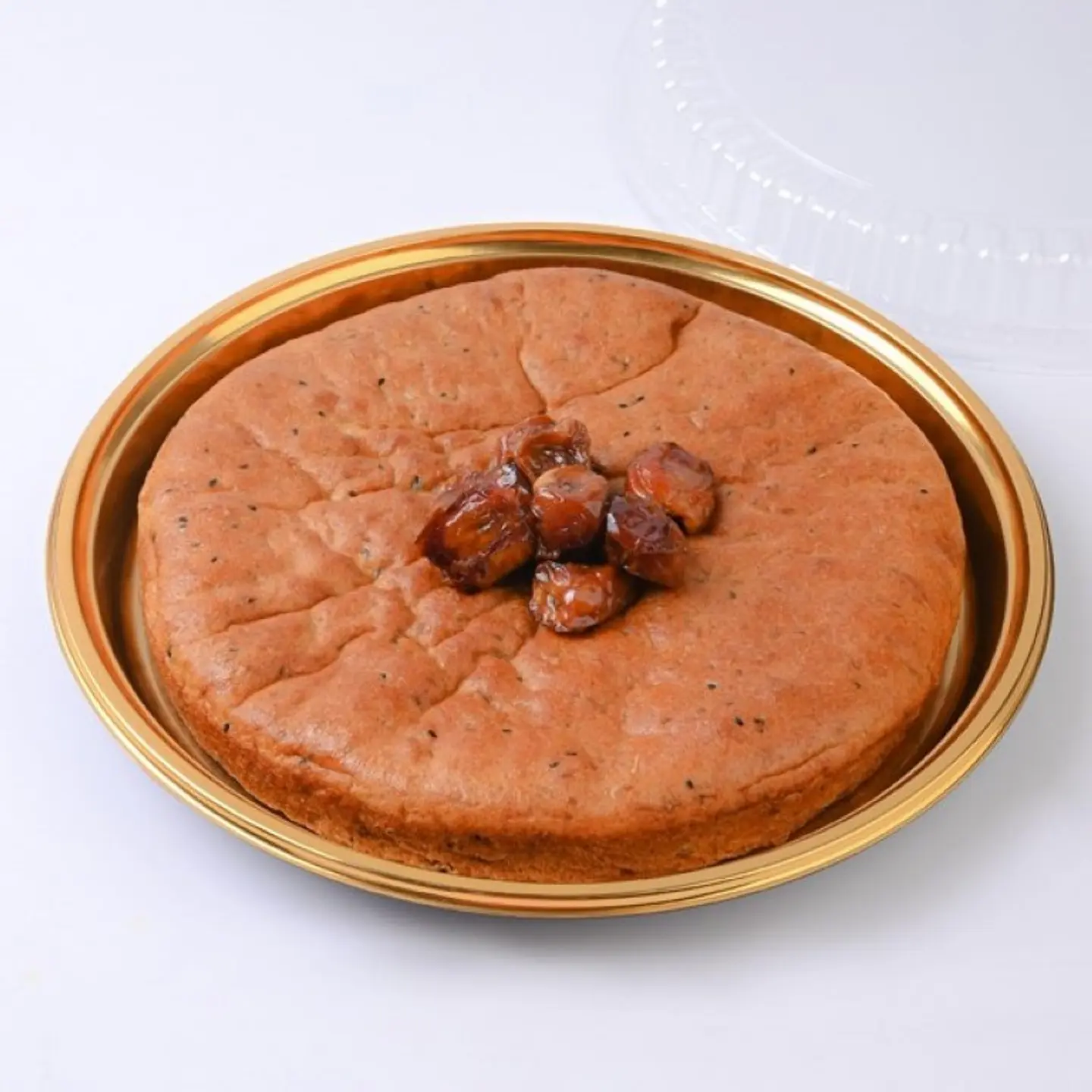 A Plate Of Mala Bread With Black Forest Honey 4038