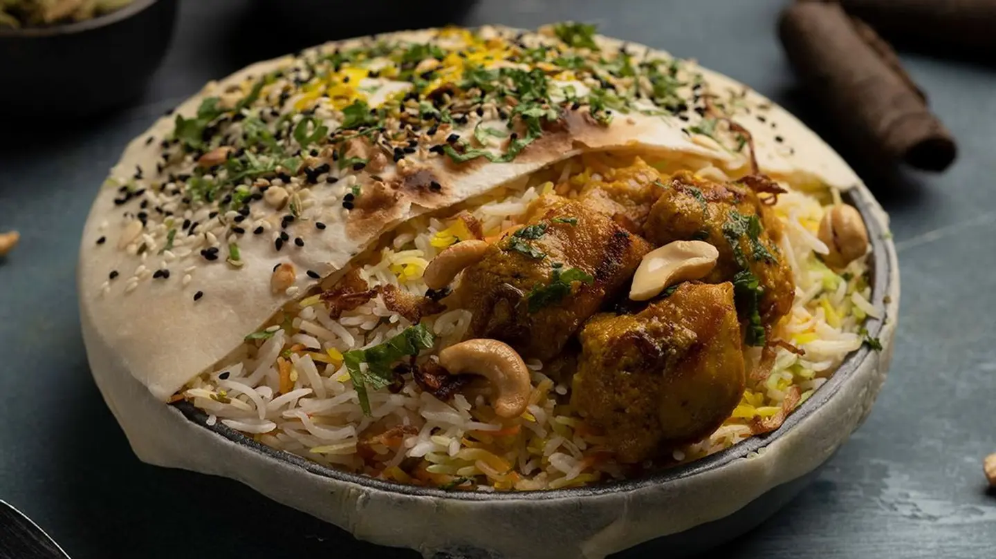 برياني بالدجاج