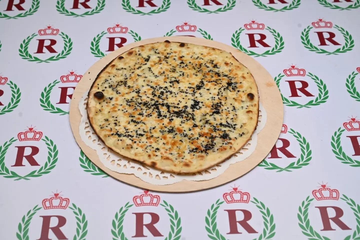 Cheese Manakish With Nigella Seeds