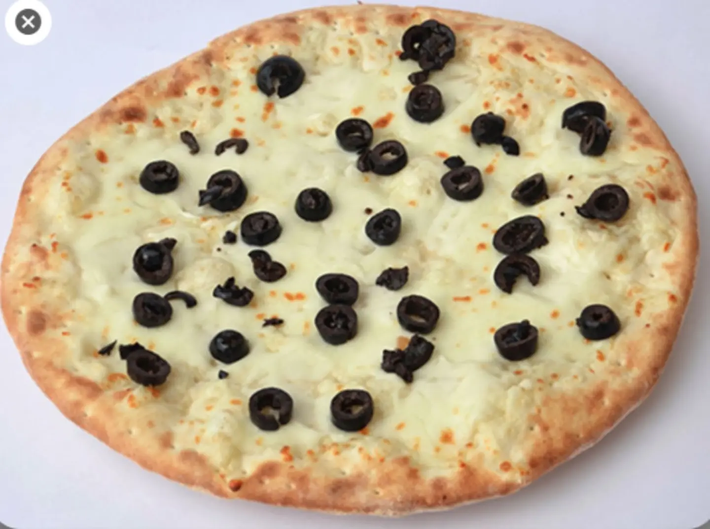Cheese Manakish With Olives