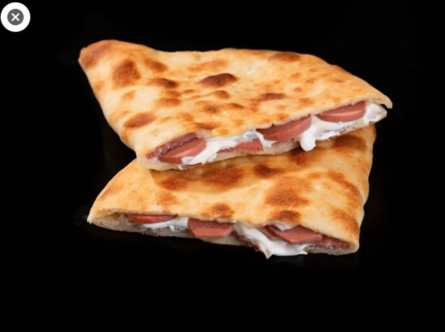 Meat Sausage And Cheese Manakish