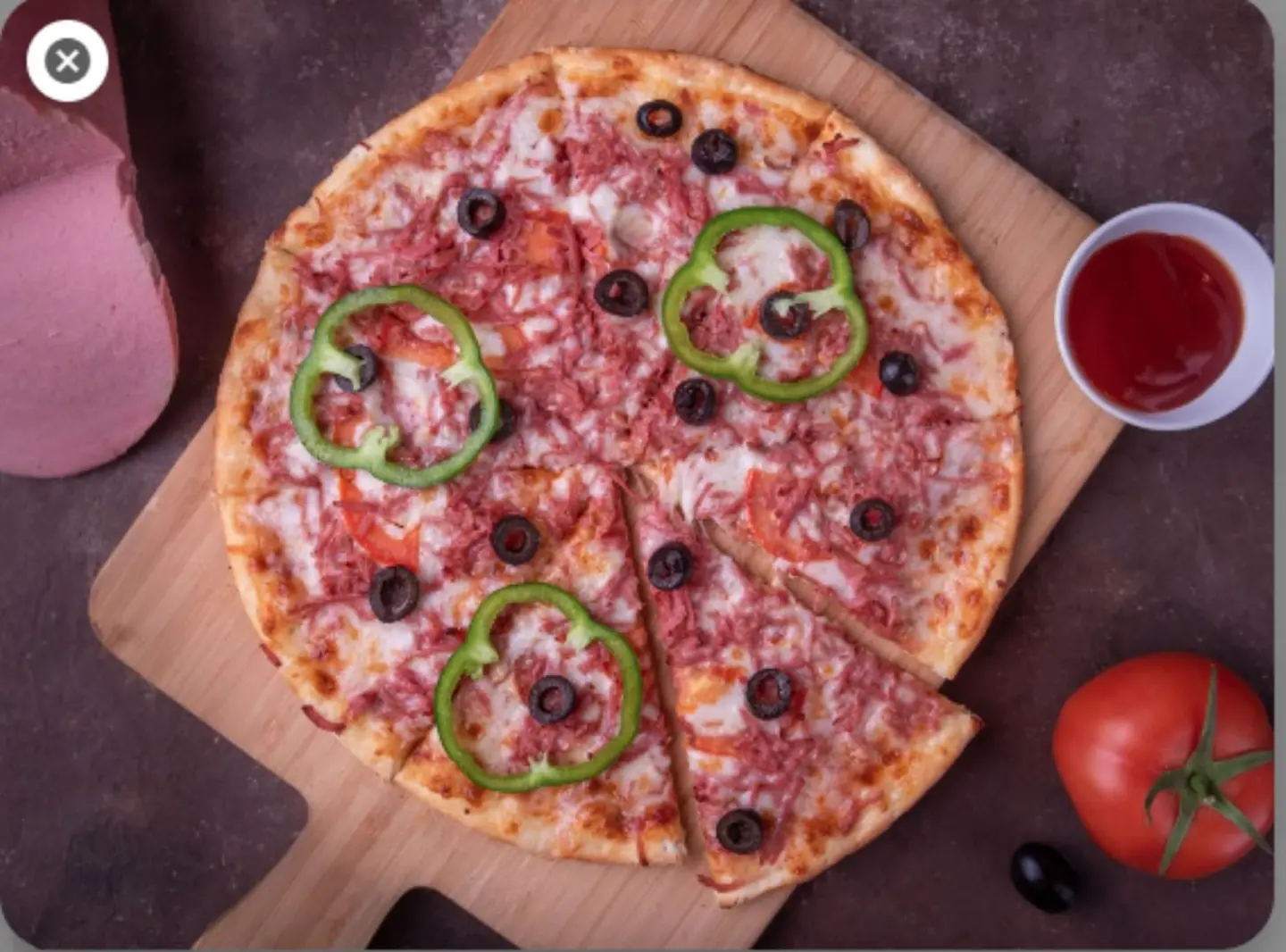 Mortadella Pizza