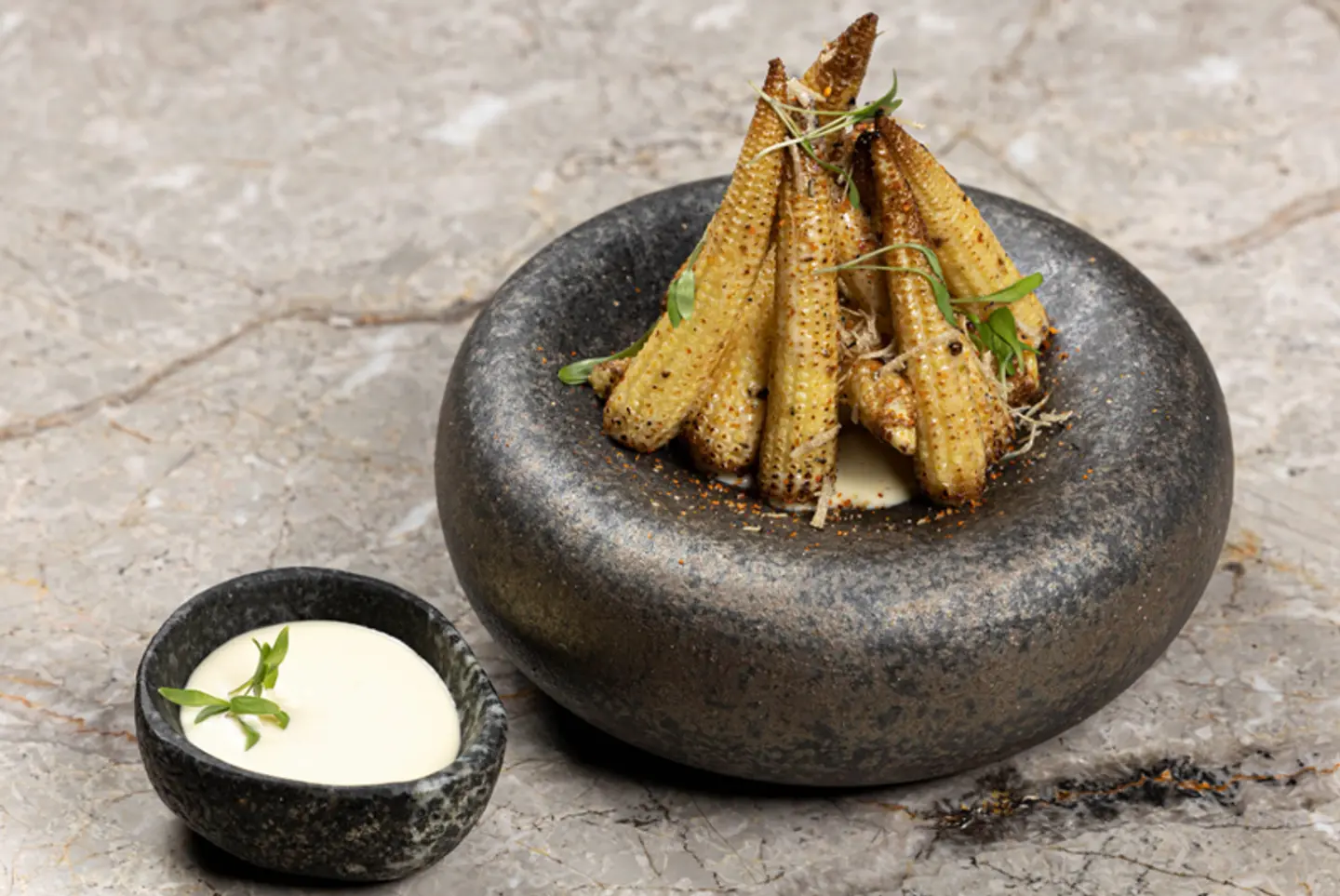 Grilled Baby Corn