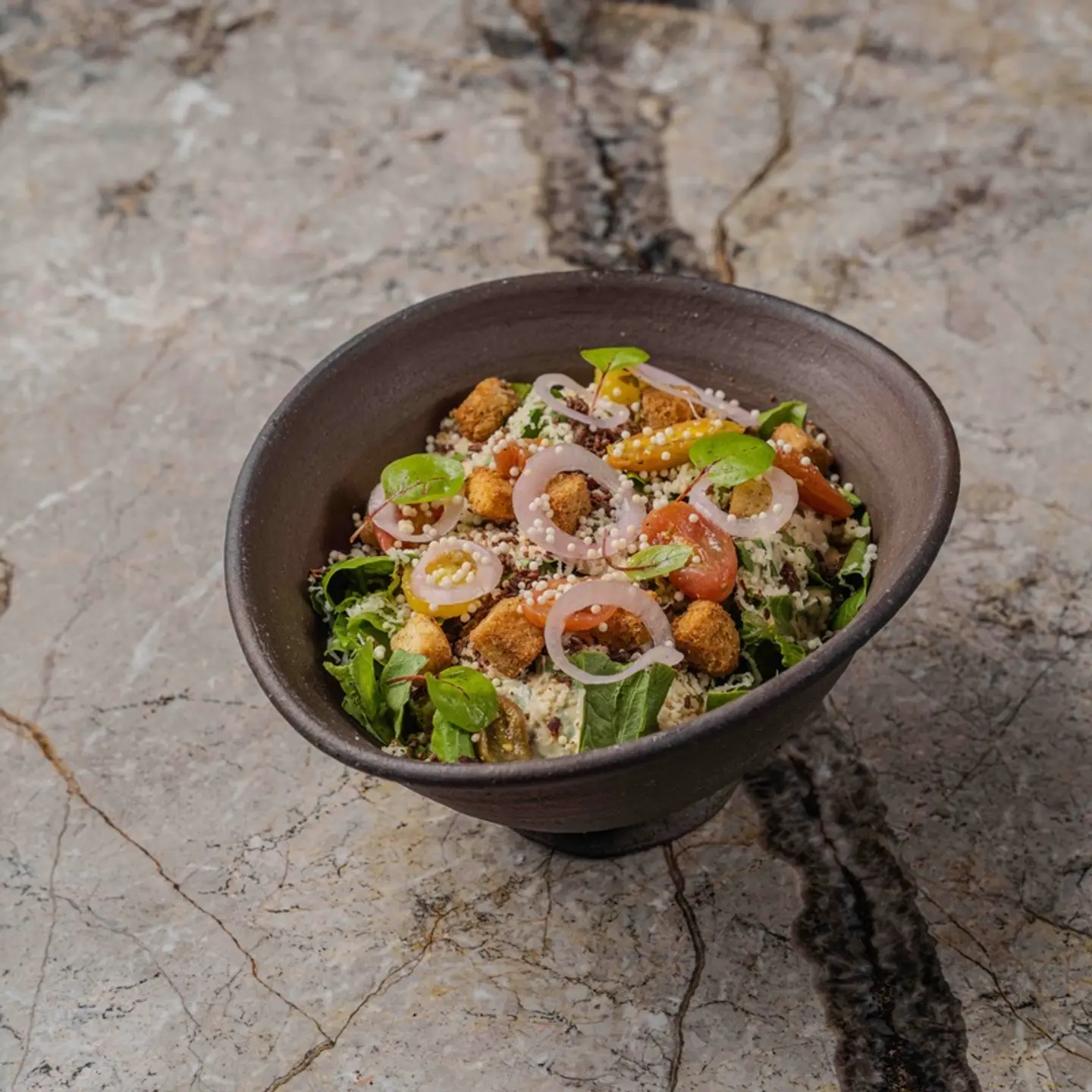 Grilled Romaine Salad