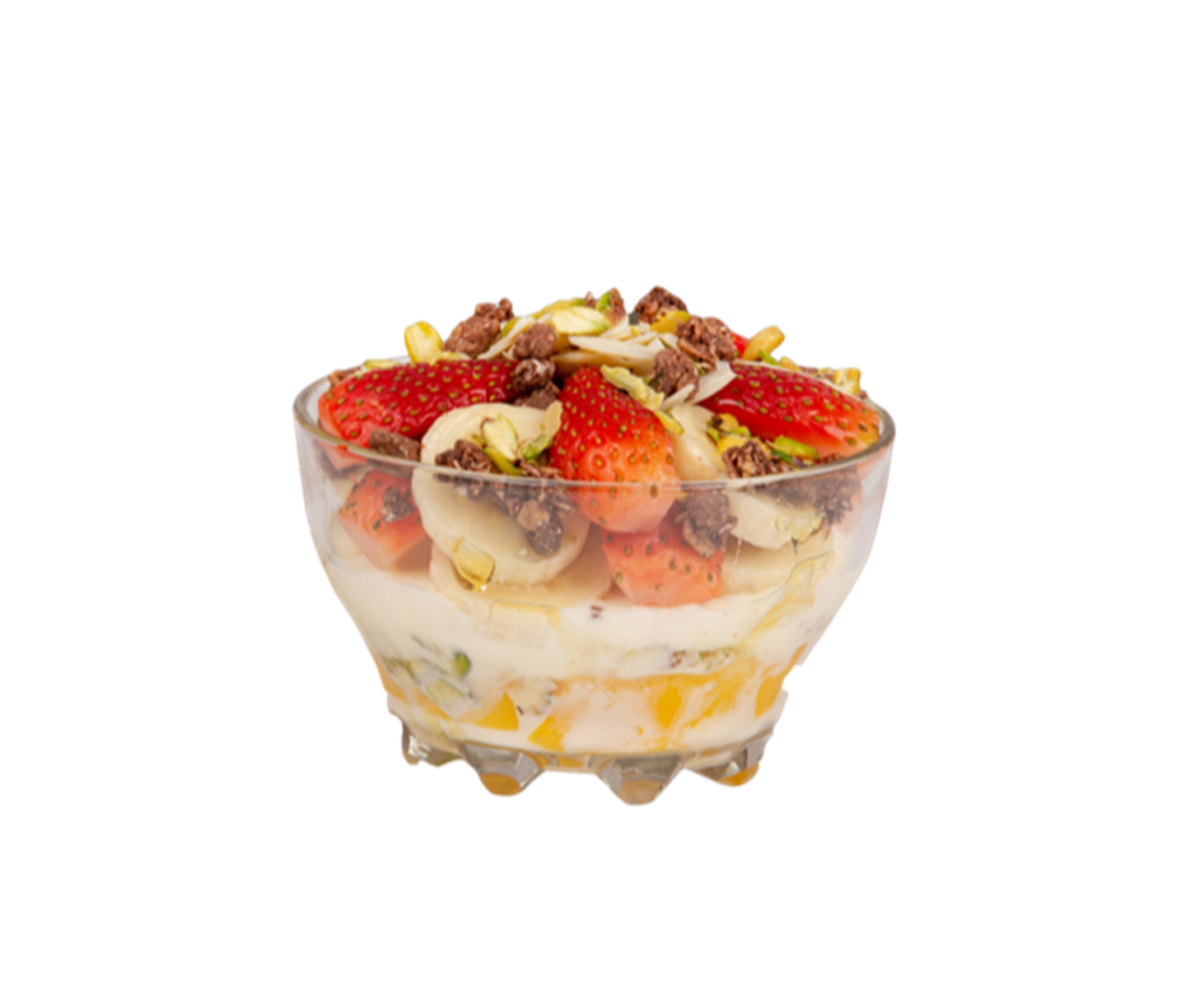 Fruit Salad With Ice Cream