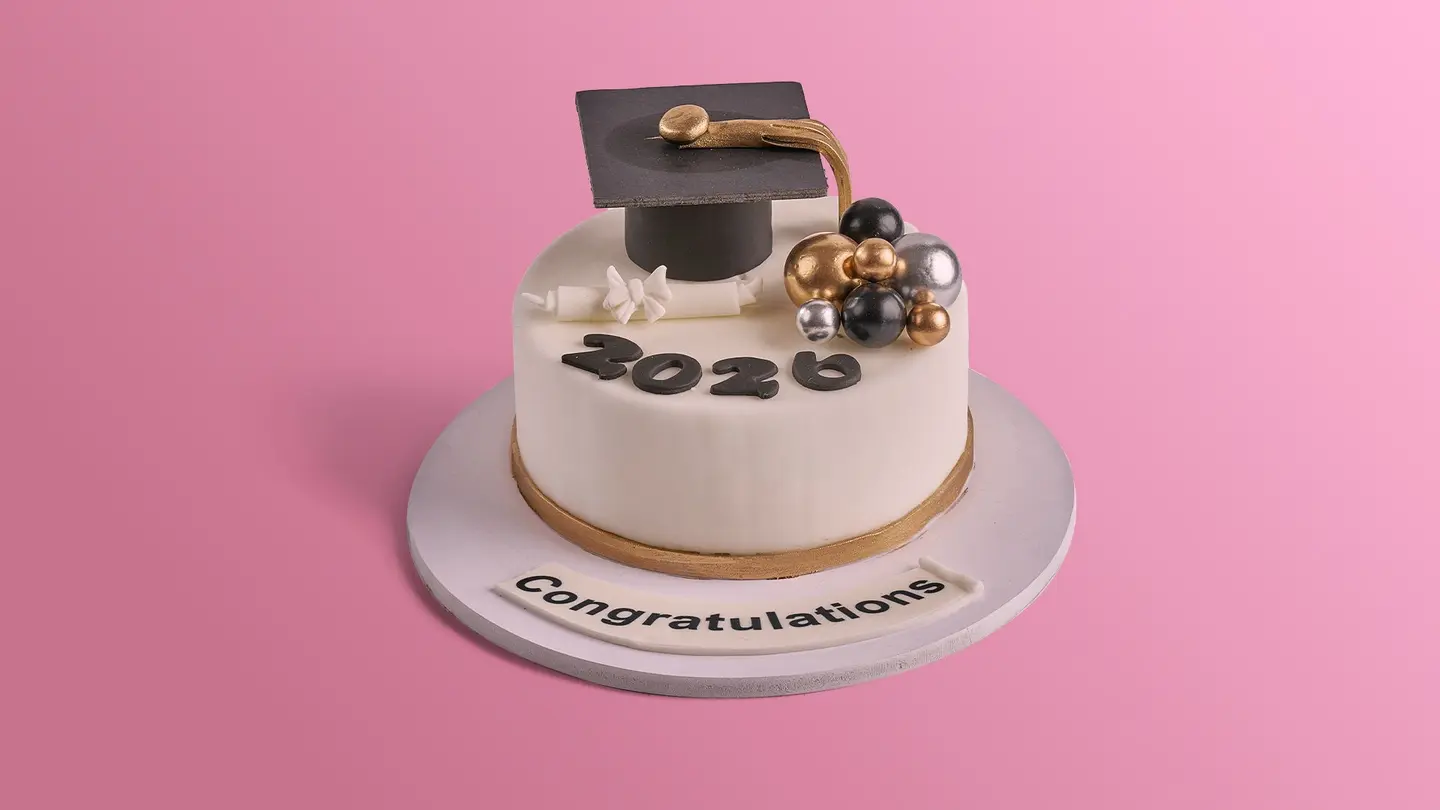 Coffee Graduation Cake