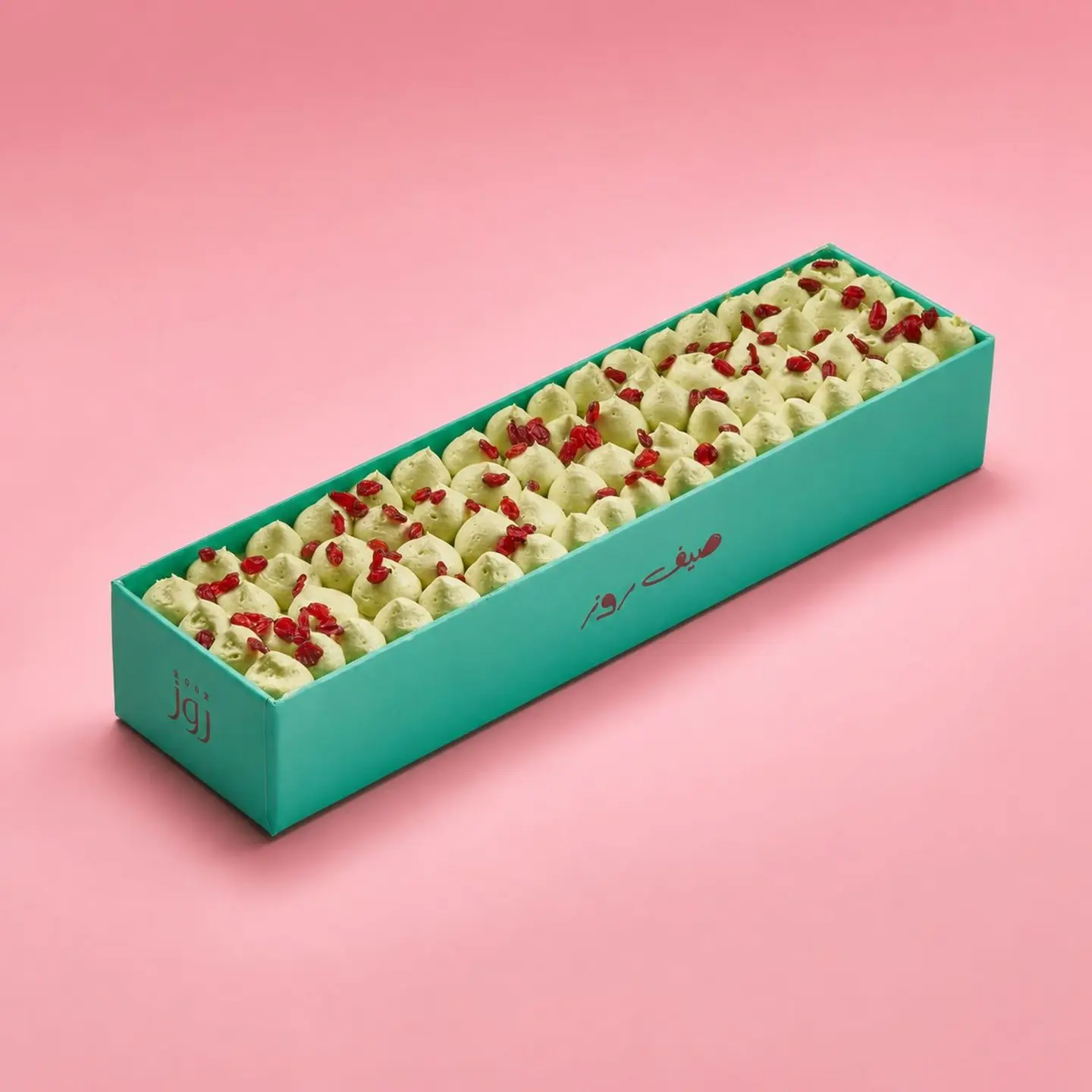 Pistachio And Pomegranate Trifle