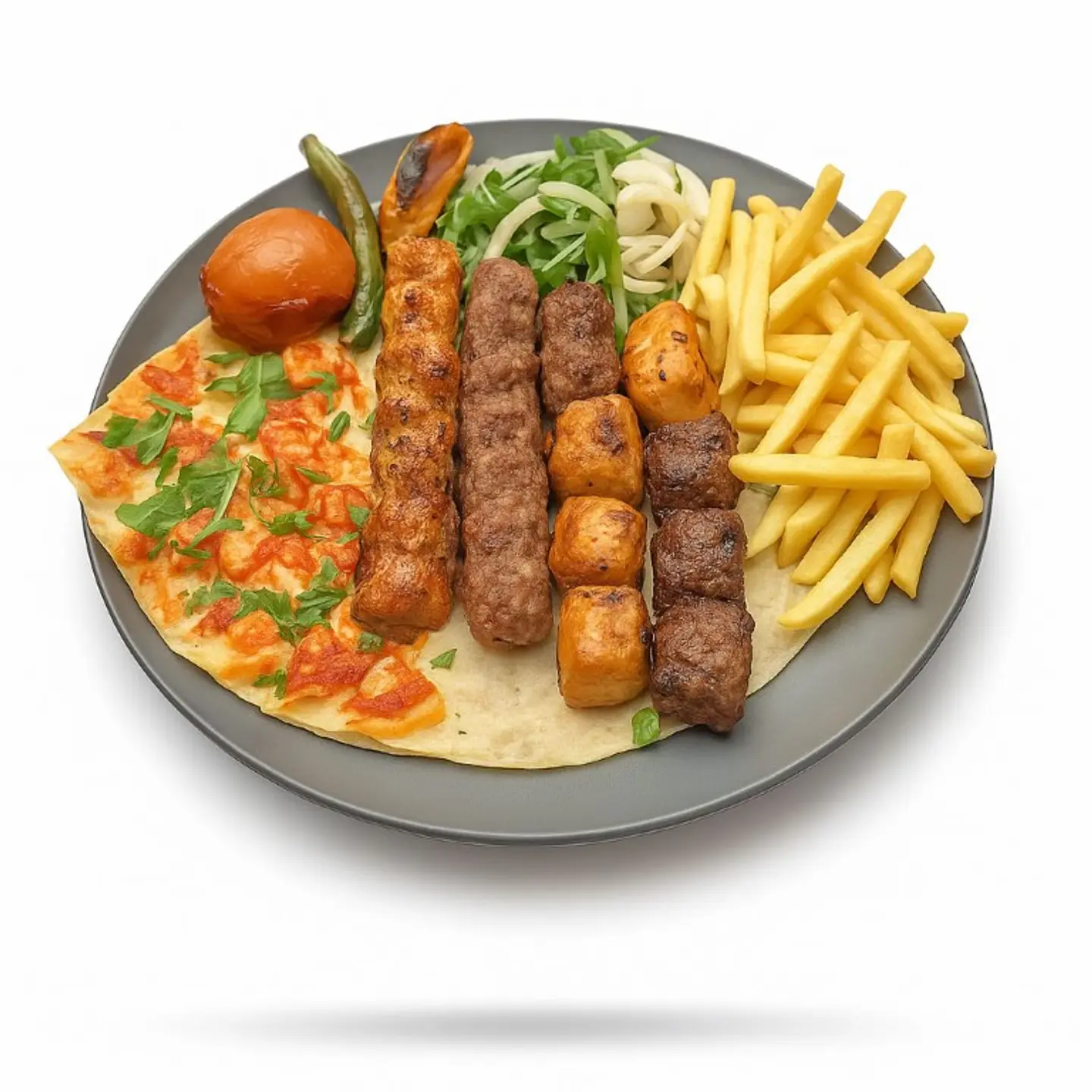 مشويات مشكل نص كيلو