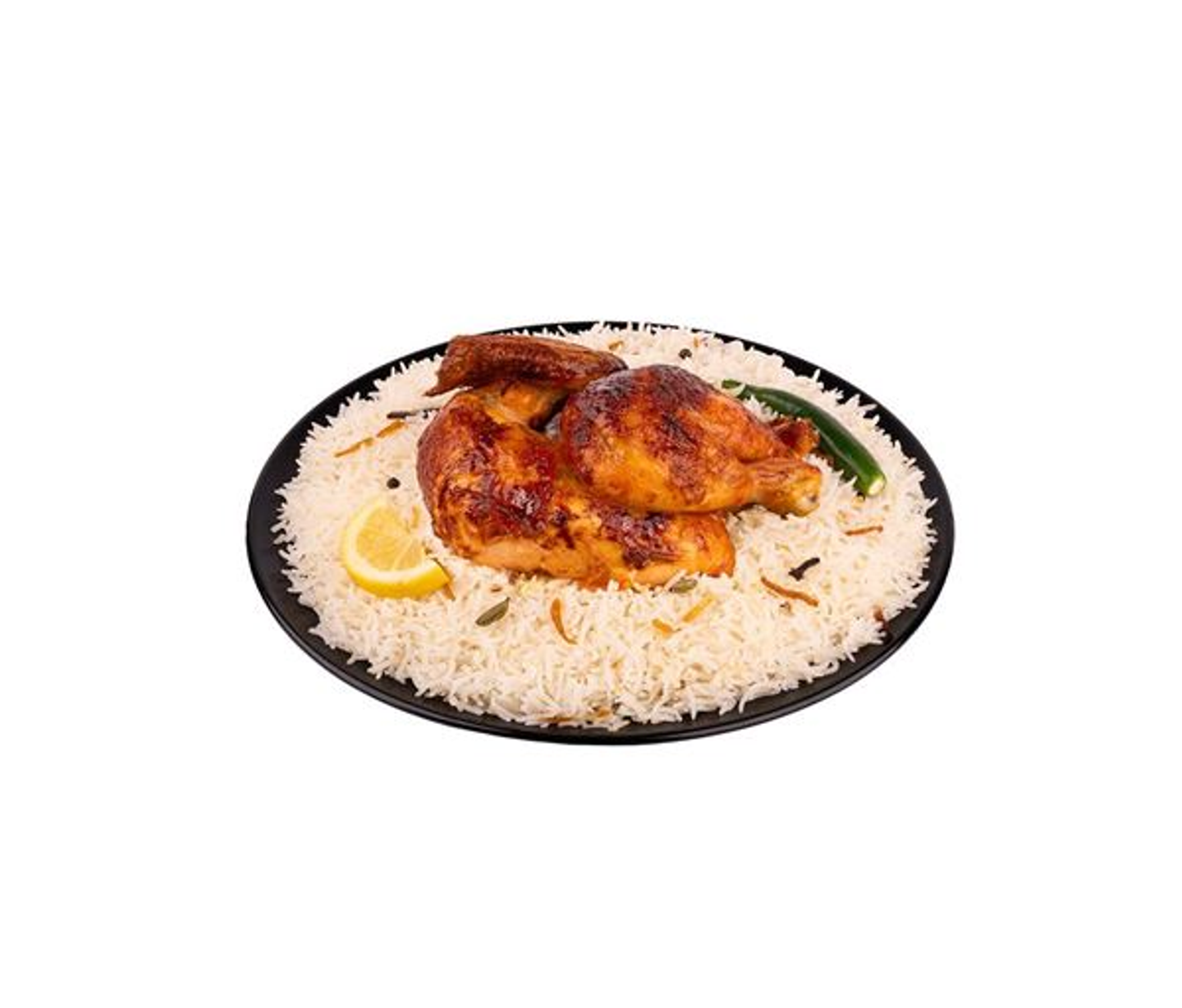 Half Chicken Grill - Rice Peshawar