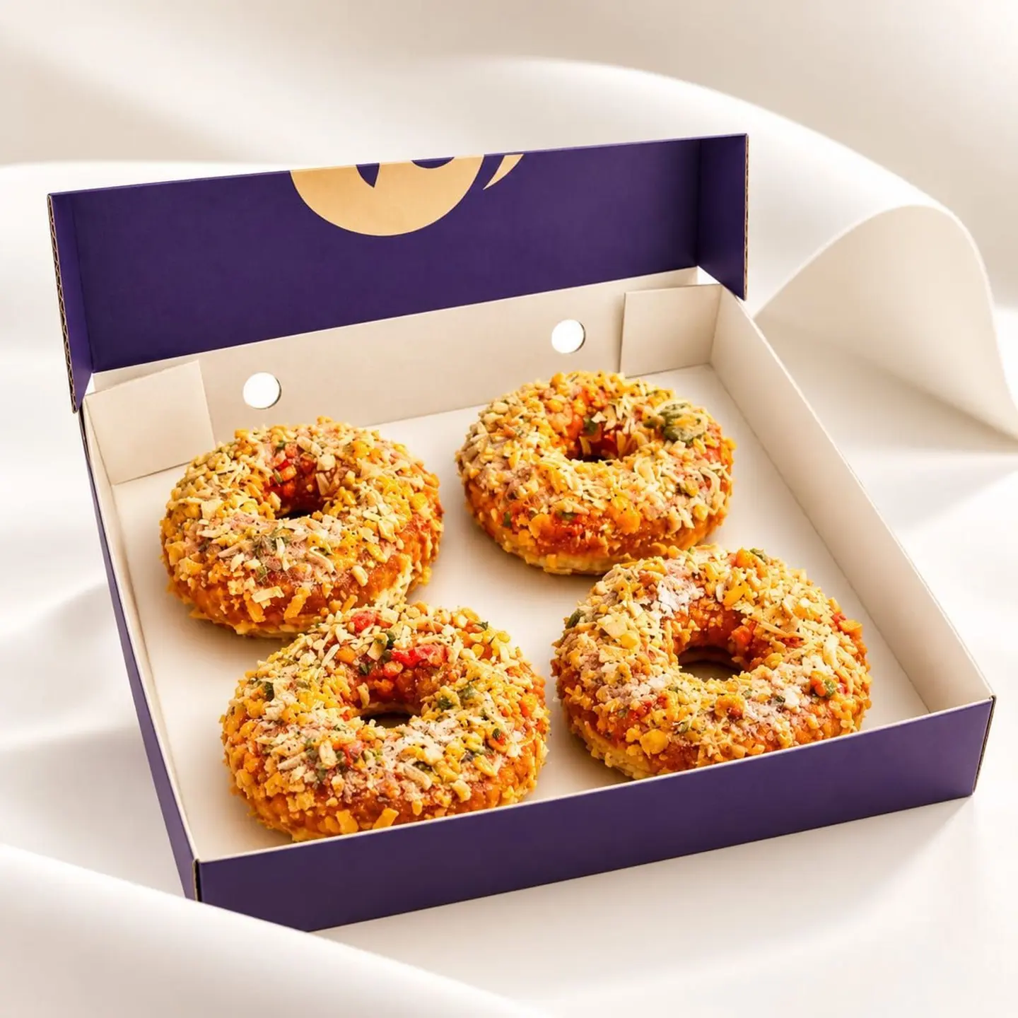Pizza Donut Jalapeño Cheddar Box