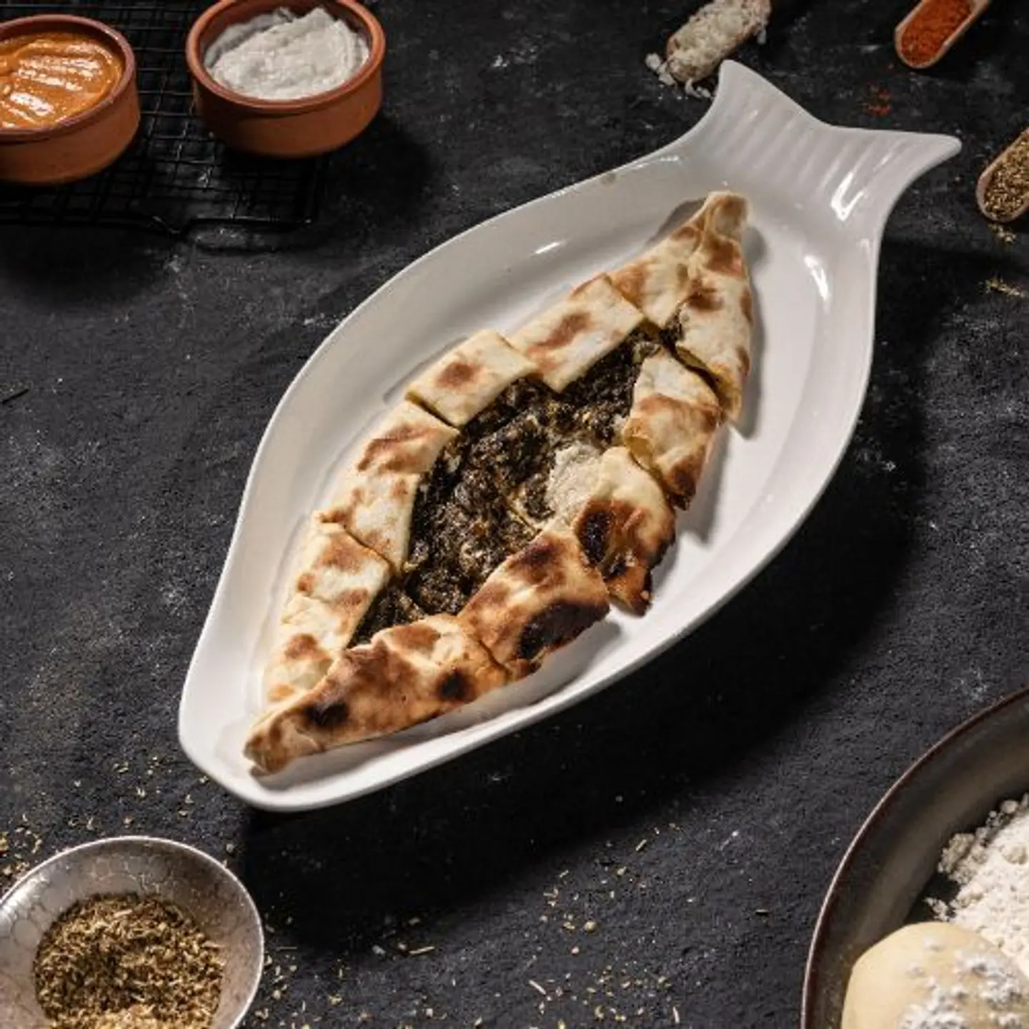 Spinach Labneh