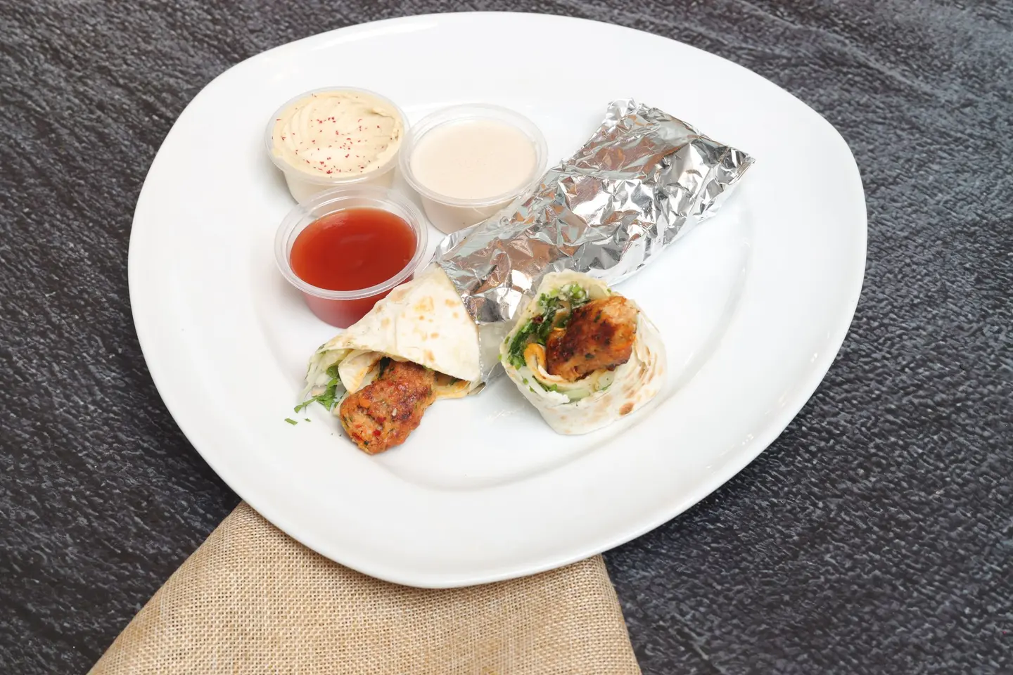 Large Chicken Kebab Sandwich