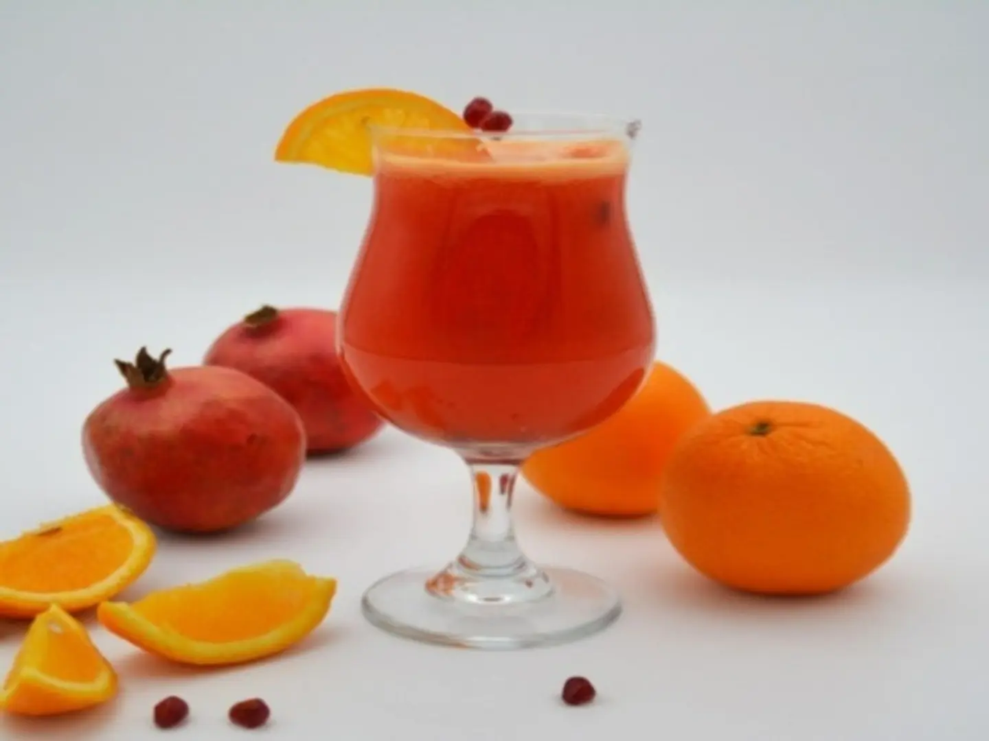 Large Orange Pomegranate