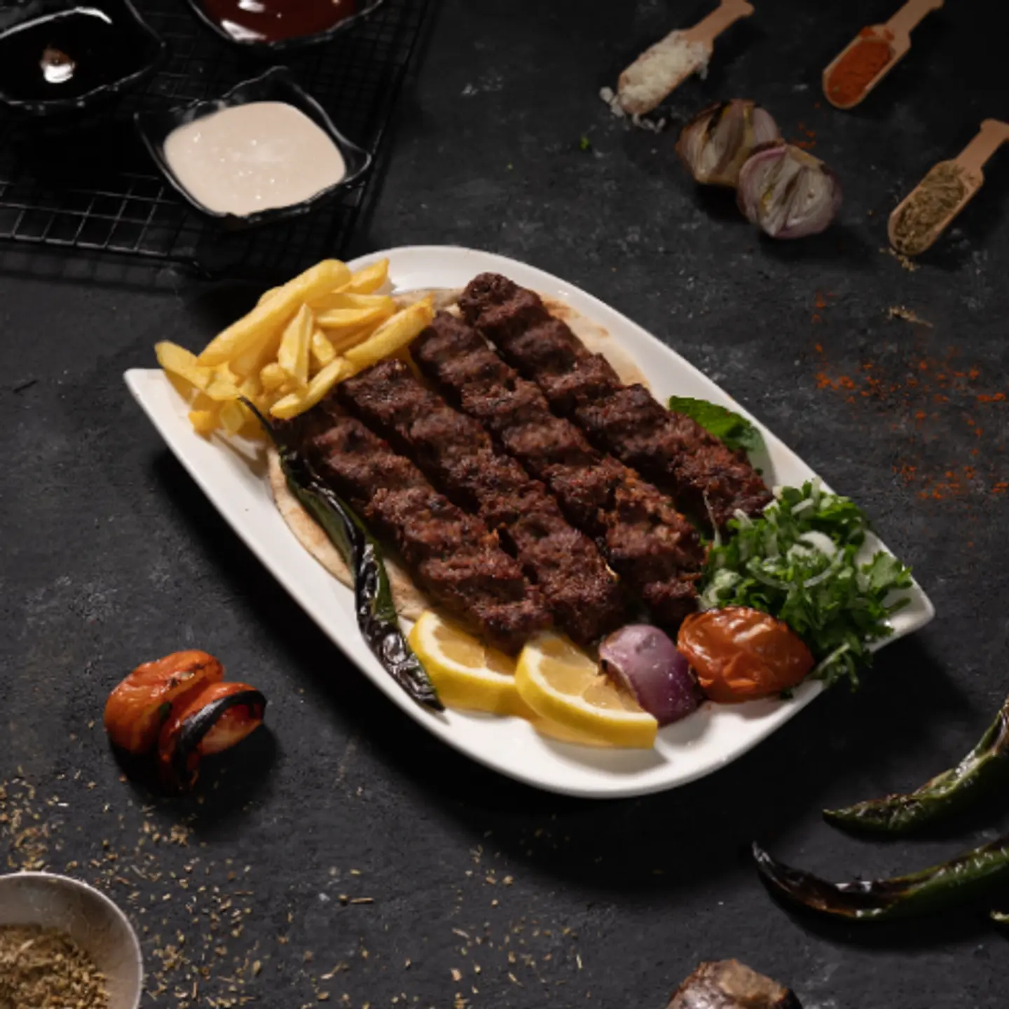 Meat Kebab Half A Kilo