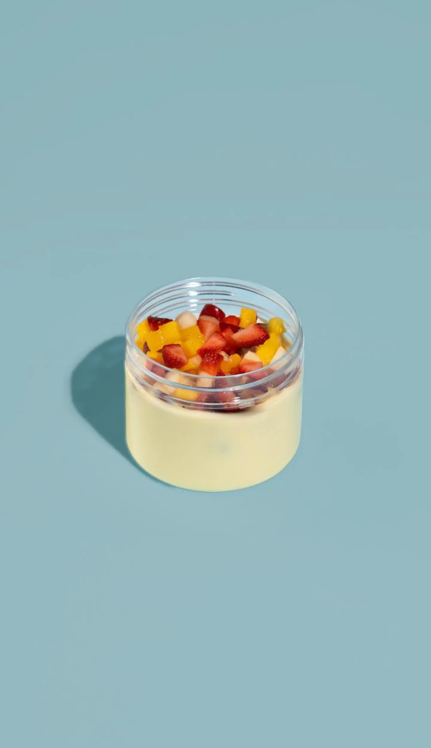 Fruit Greek Custard