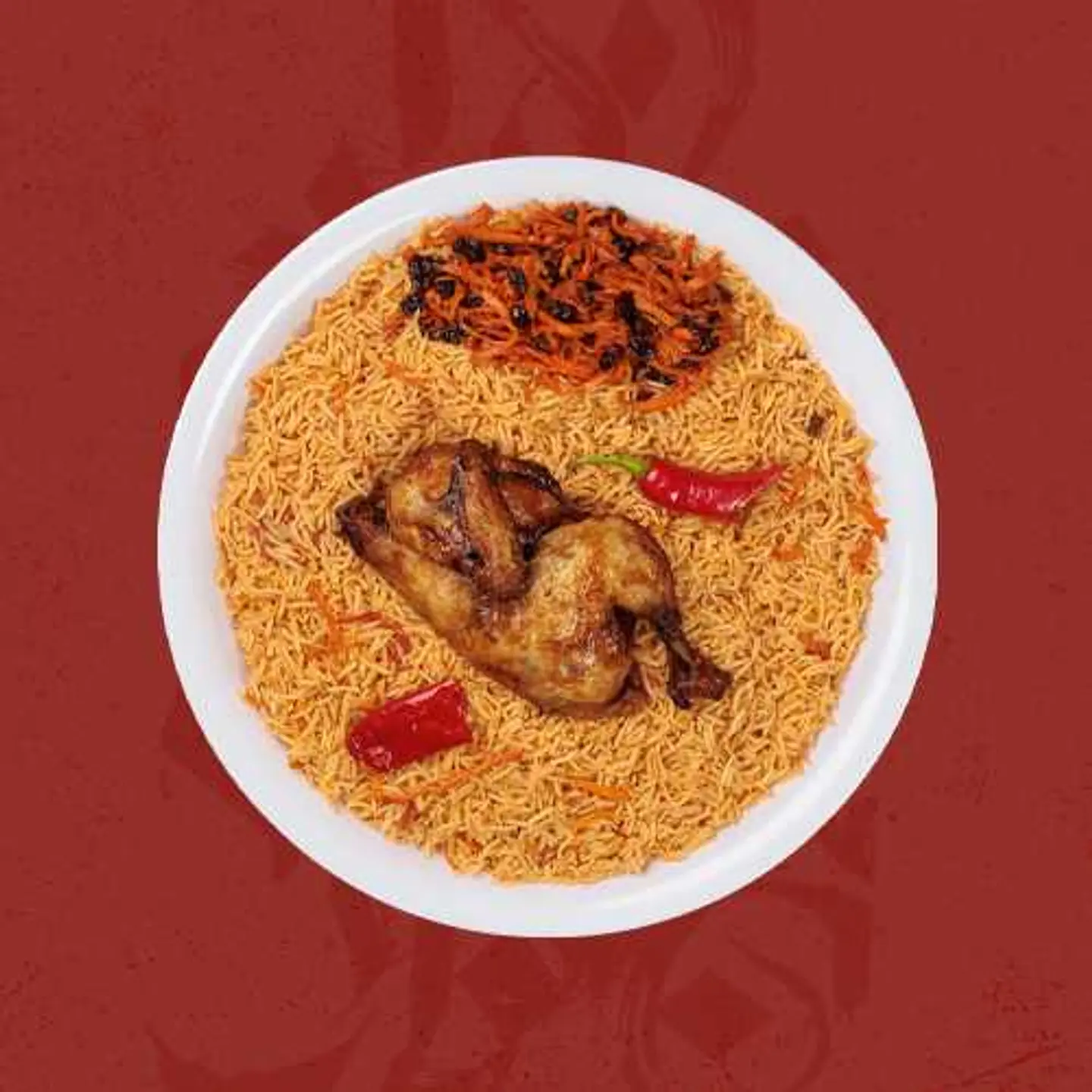 شواية مع الرز
