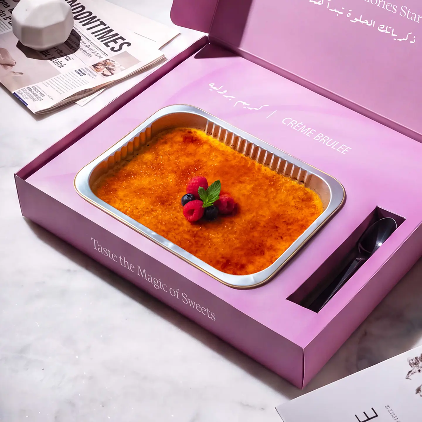 Saveur Crème Brulee   Medium