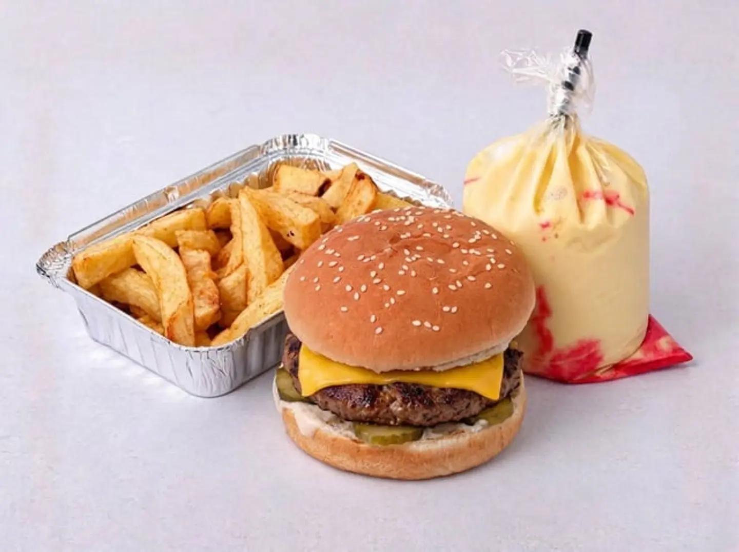 Beef Burger Meal