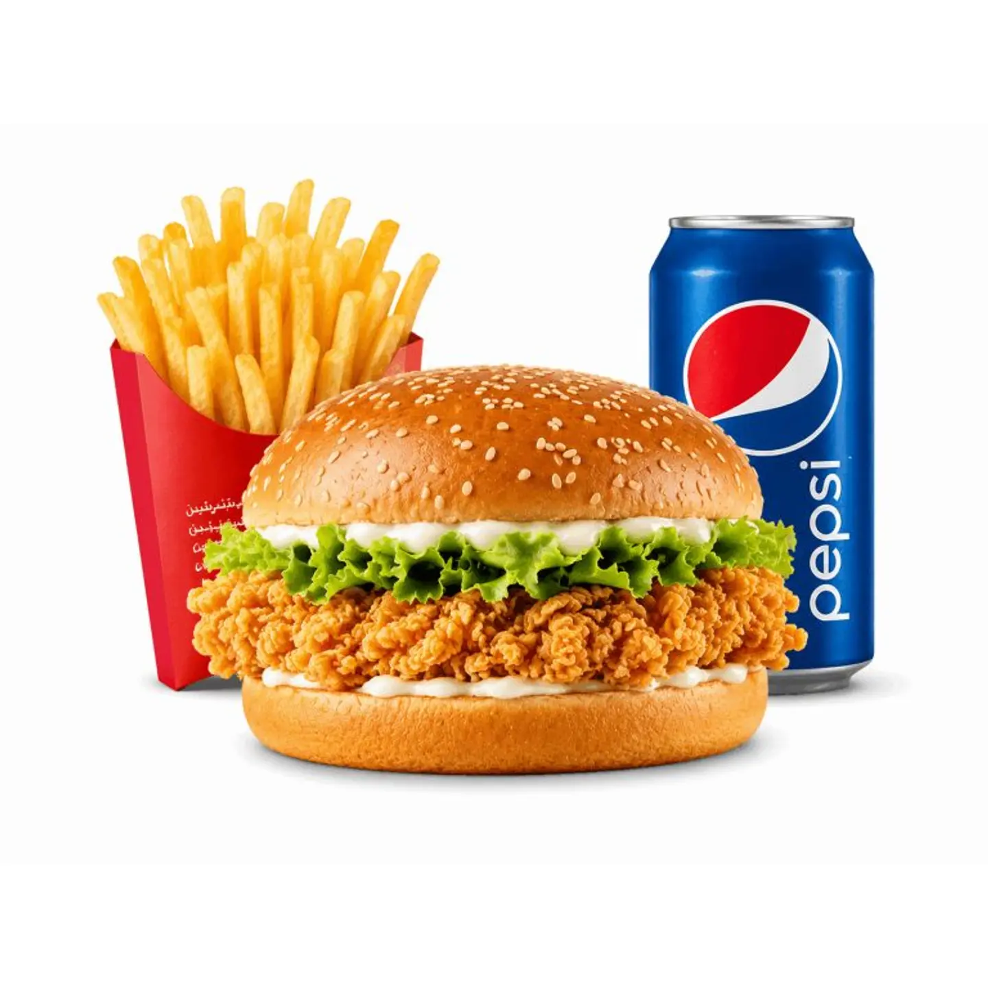 Zinger Sandwich Meal Burger Bread