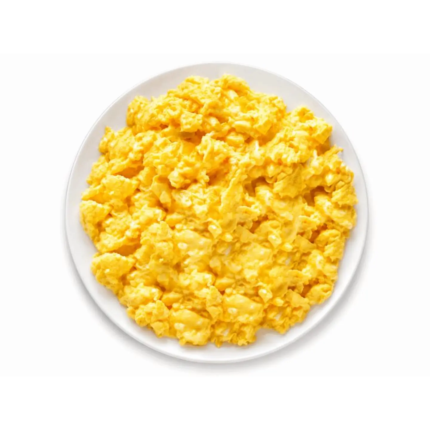 Plain Eggs Plate