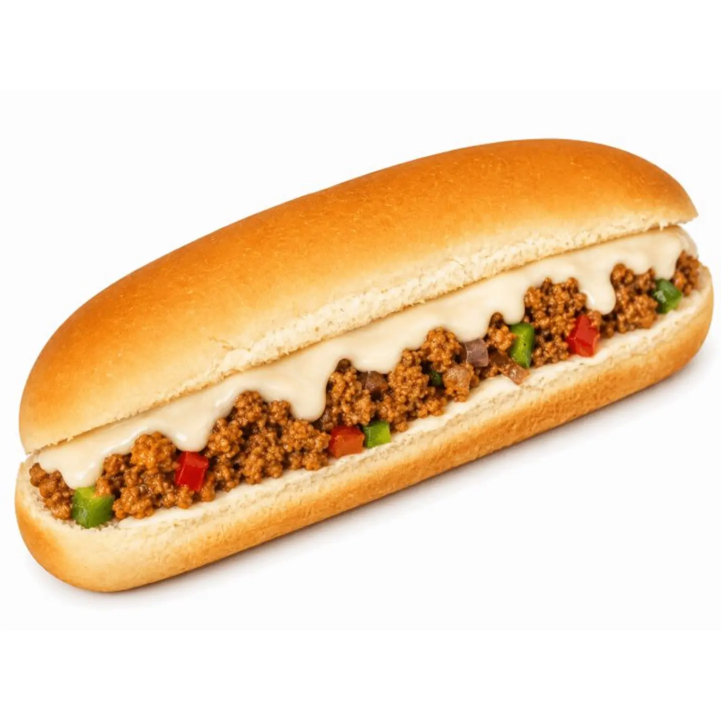 Cheese Samoli Minced Chicken Sandwich