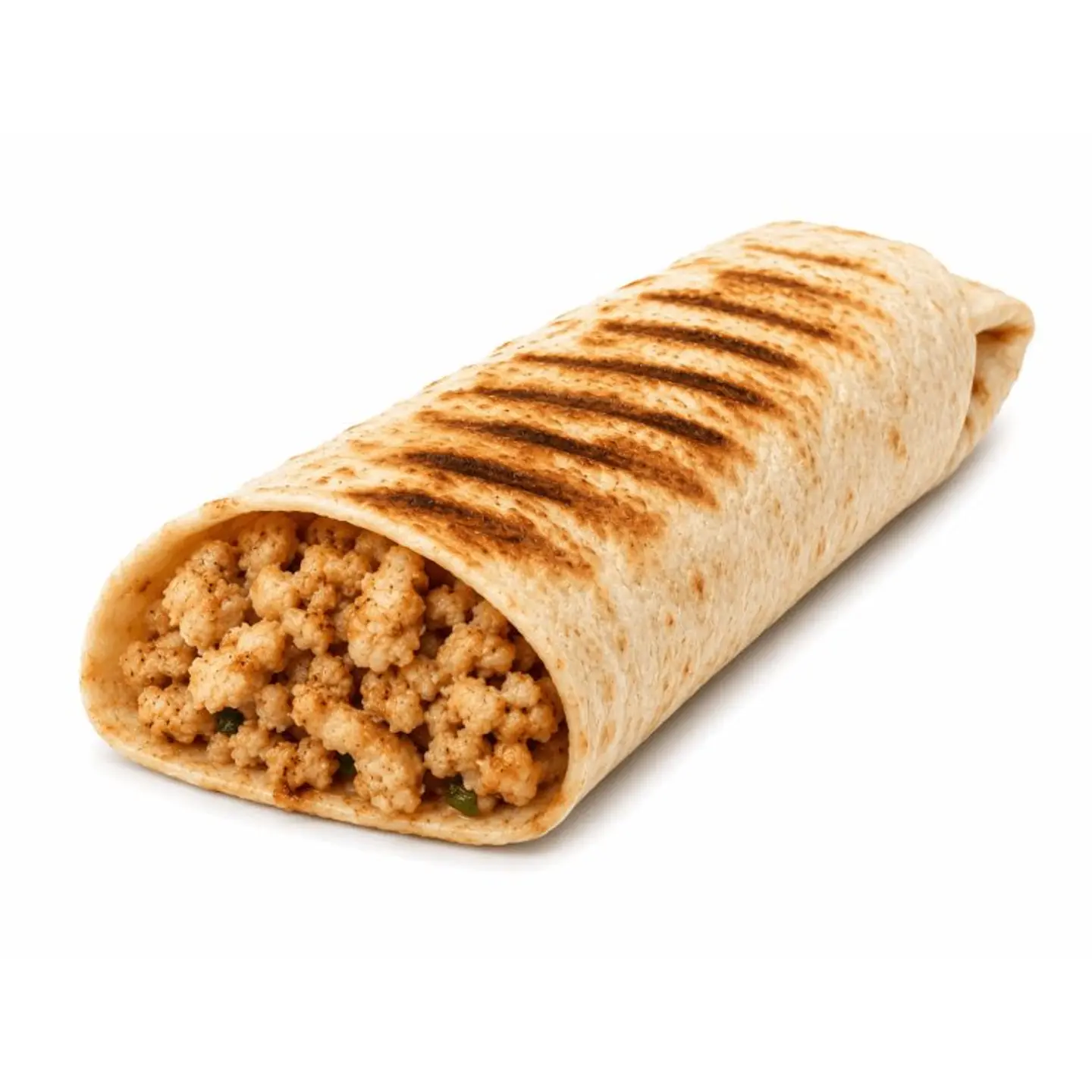 Saj Bread Minced Chicken Sandwich