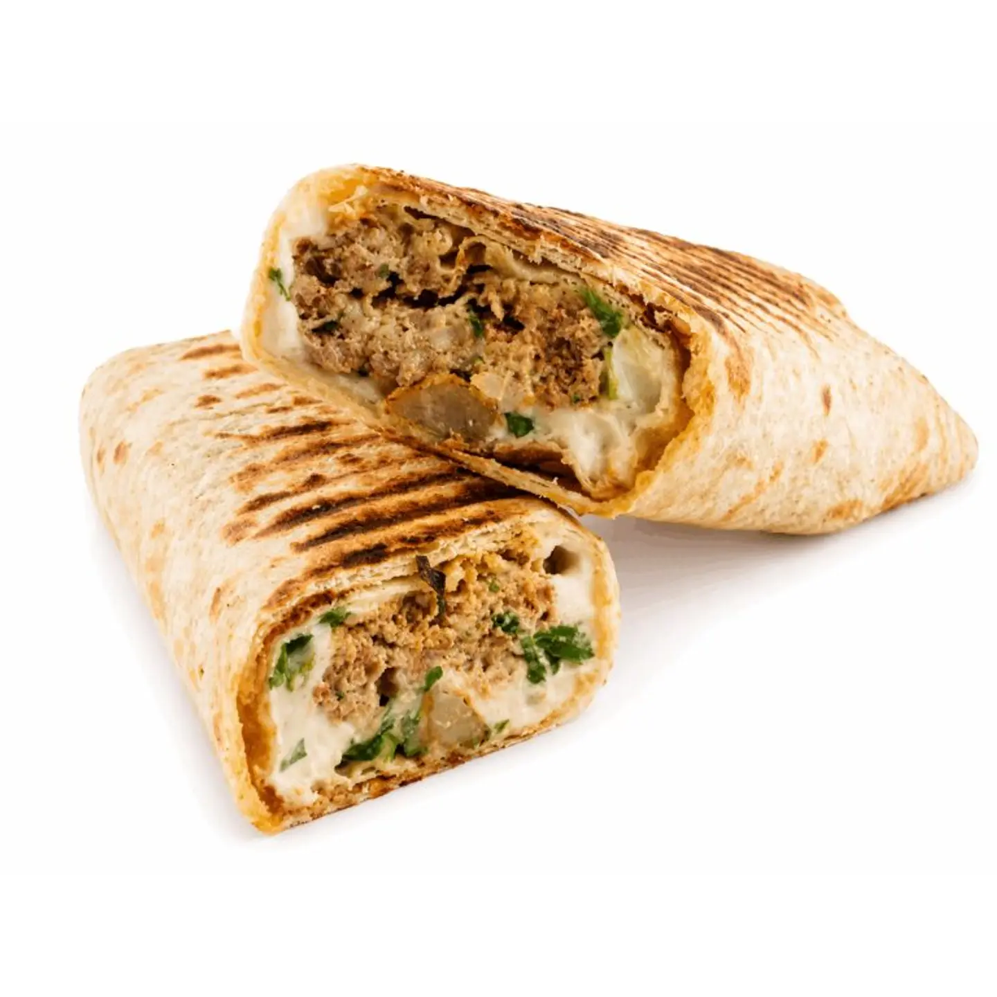 Cheese Tuna Saj Bread Sandwich