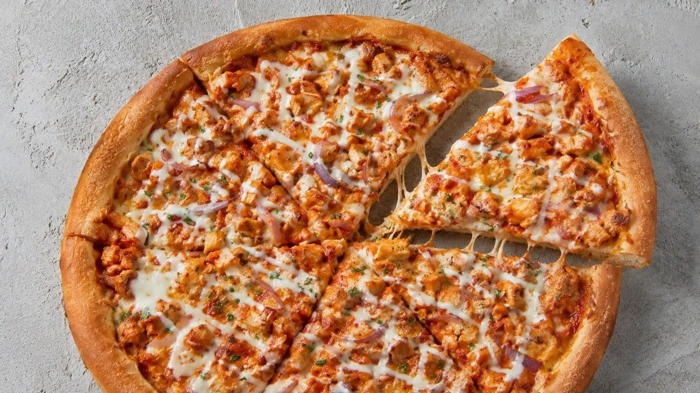 New York Buffalo Chicken Ranch Pizza