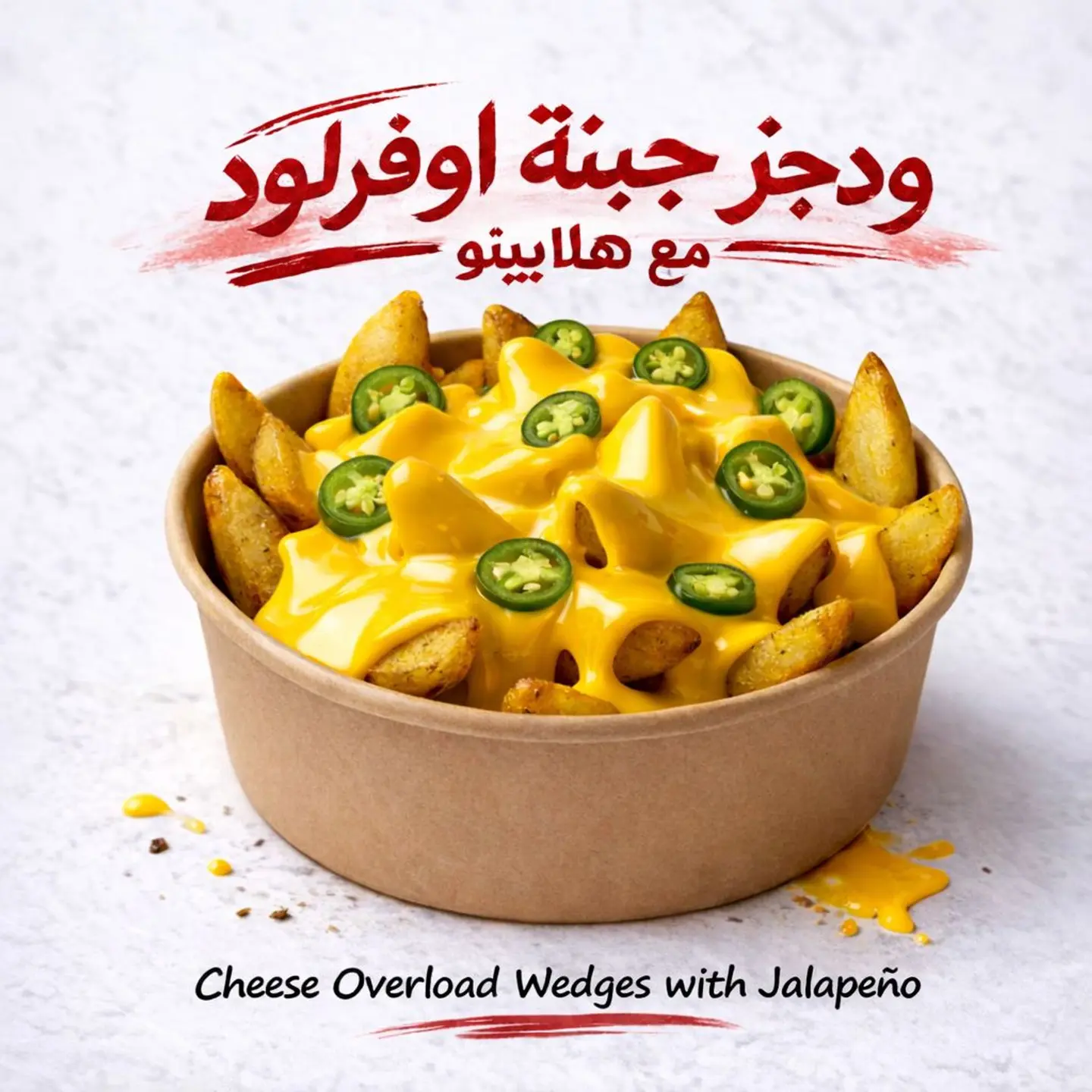 Cheese Jalapeno Wedges