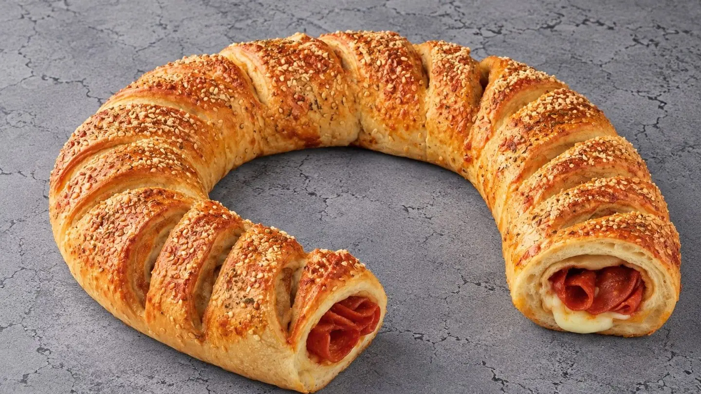 Stromboli Pepperoni (Feeds 4 To 6 Persons)