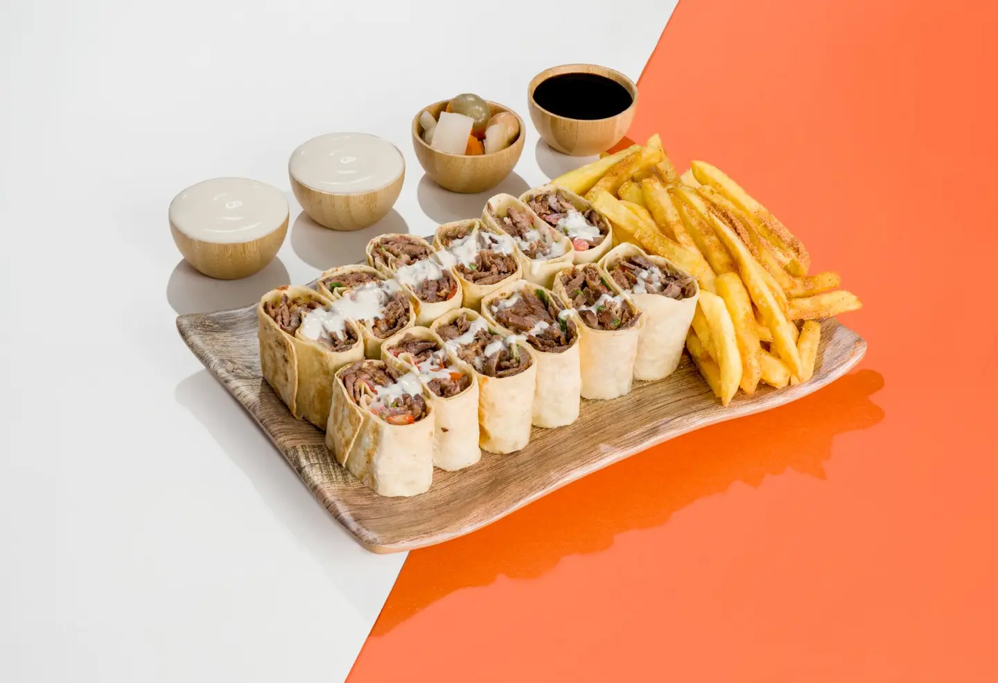 Arabic Double Meat Shawarma
