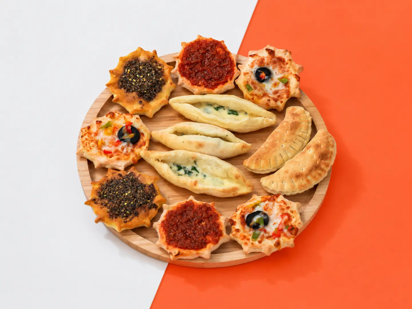 Mini Pizza Pastries Mix
