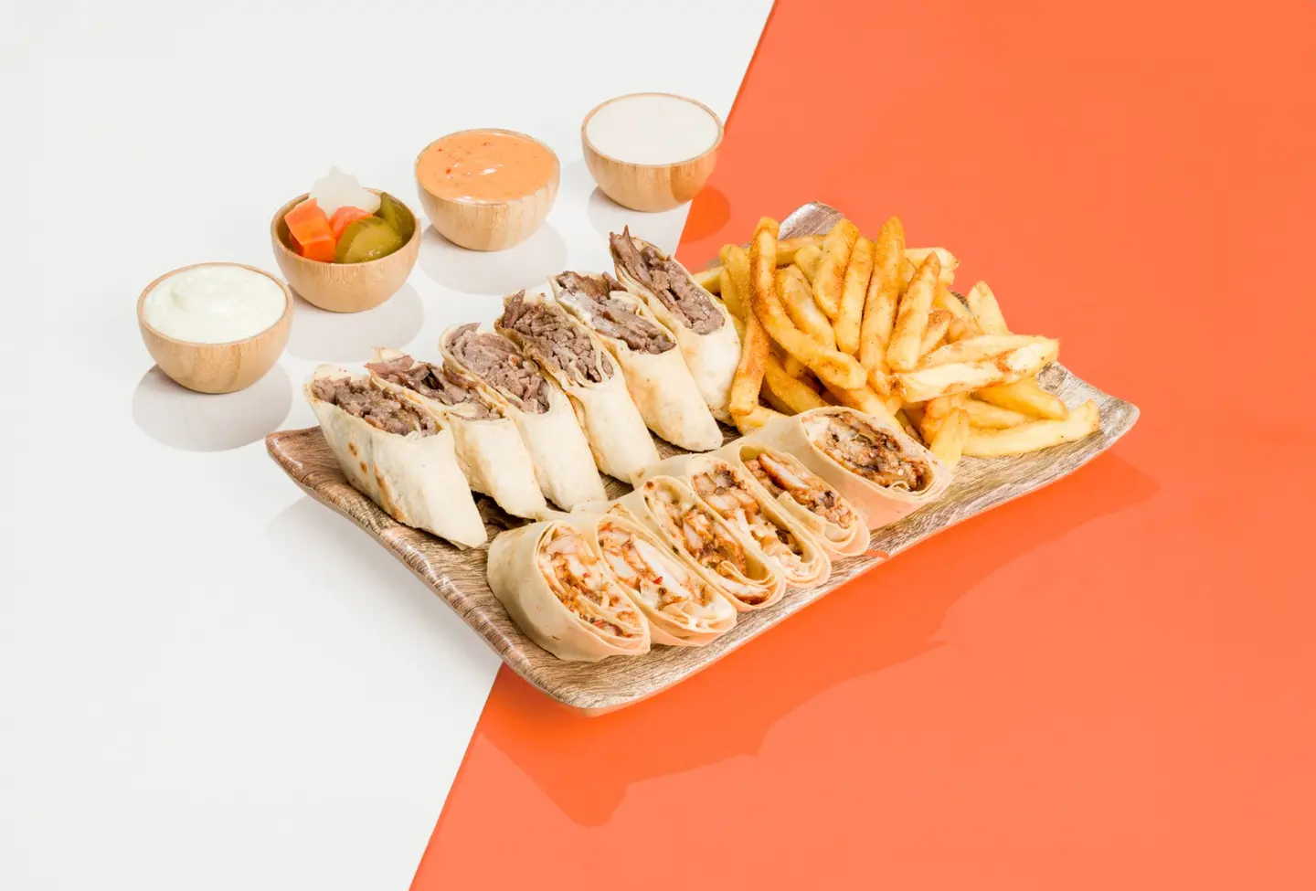 Double Mix Shawarma