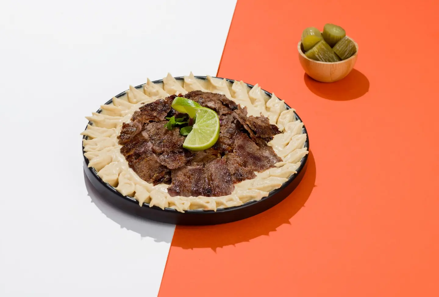 Hummus With Meat