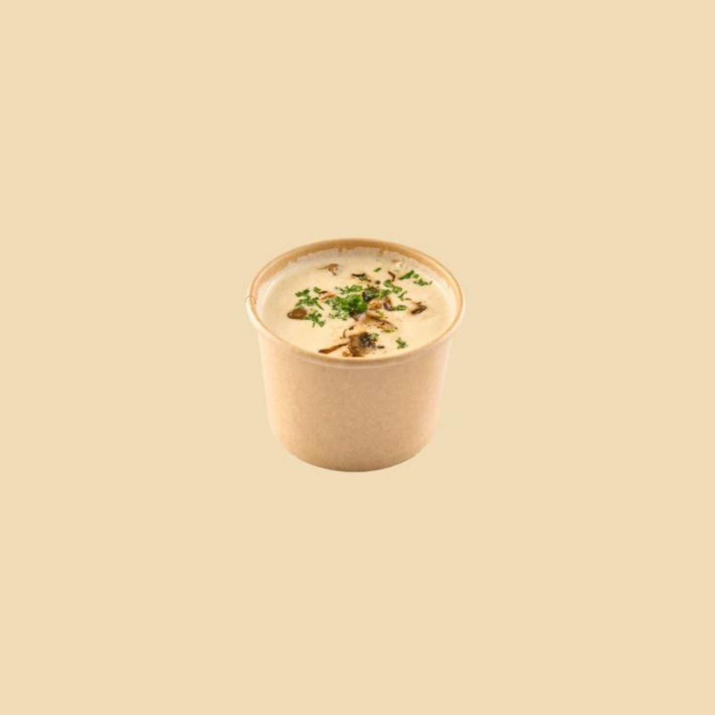 شوربة الفطر بالدجاج